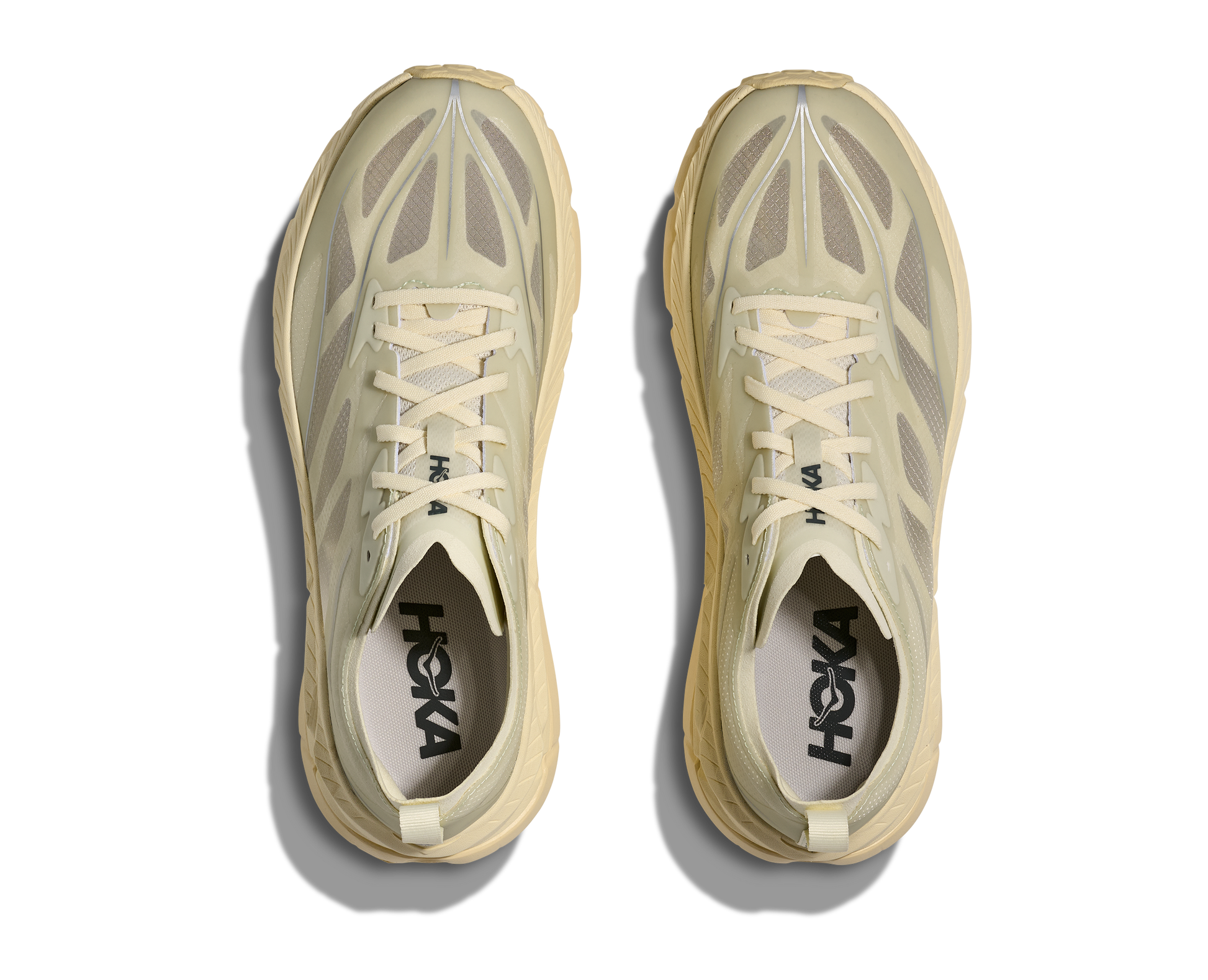 HOKA - mafate speed 4 lite truffle salt / vintage yellow HOKA