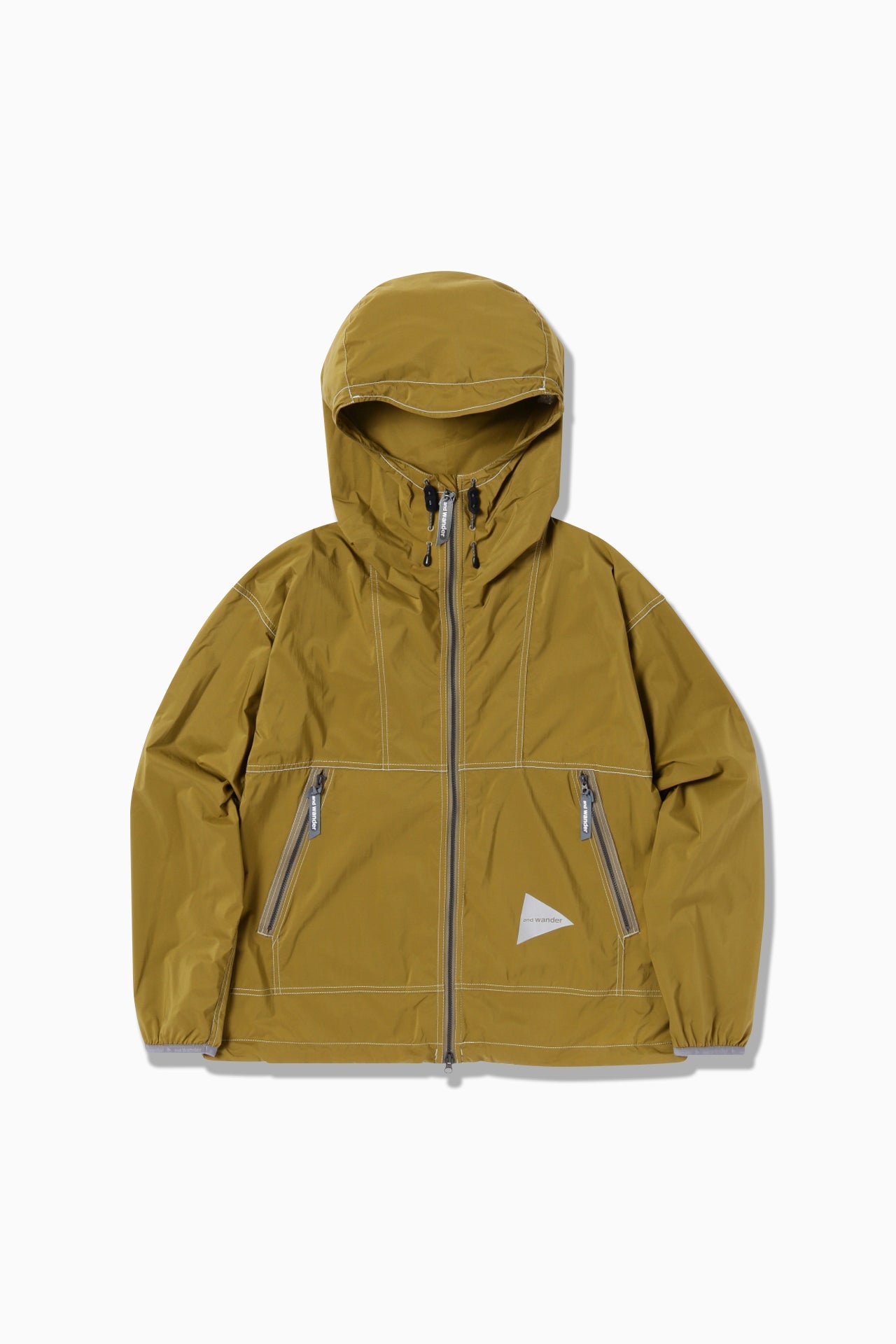AND WANDER - Jacket wind pertex green AND WANDER