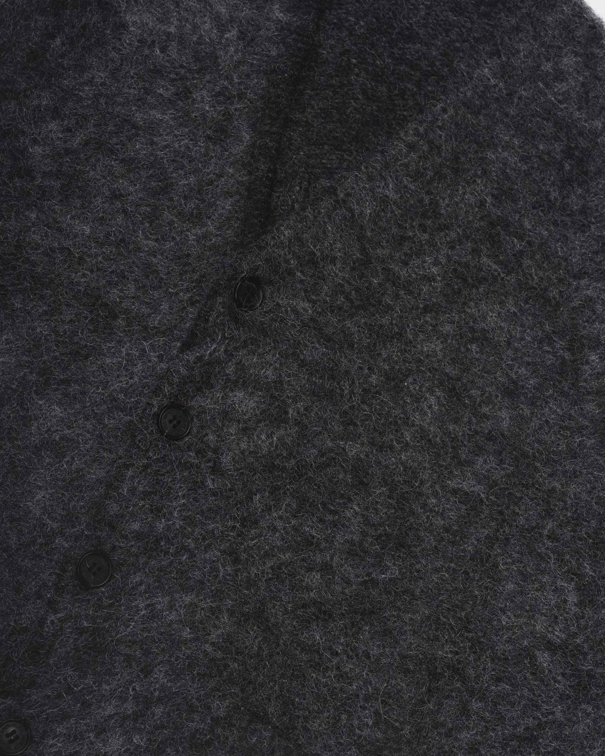 CDG HOMME - Cardigan fluffy grey CDG HOMME
