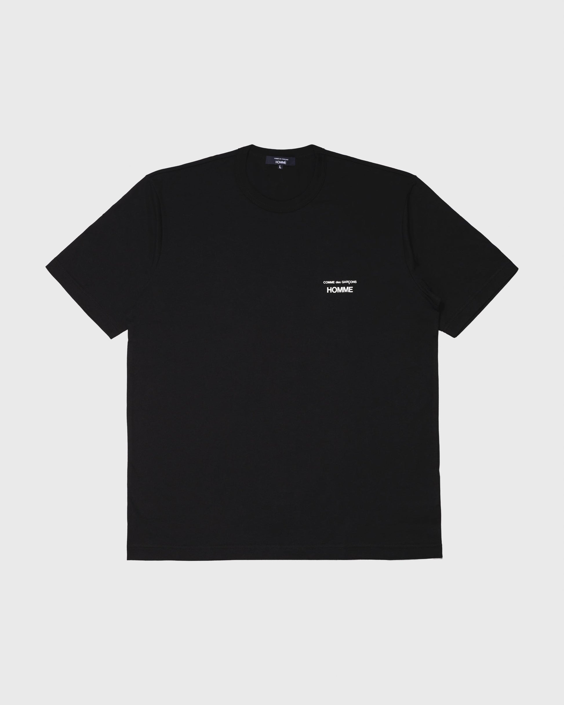 CDG HOMME - T-shirt logo black CDG HOMME