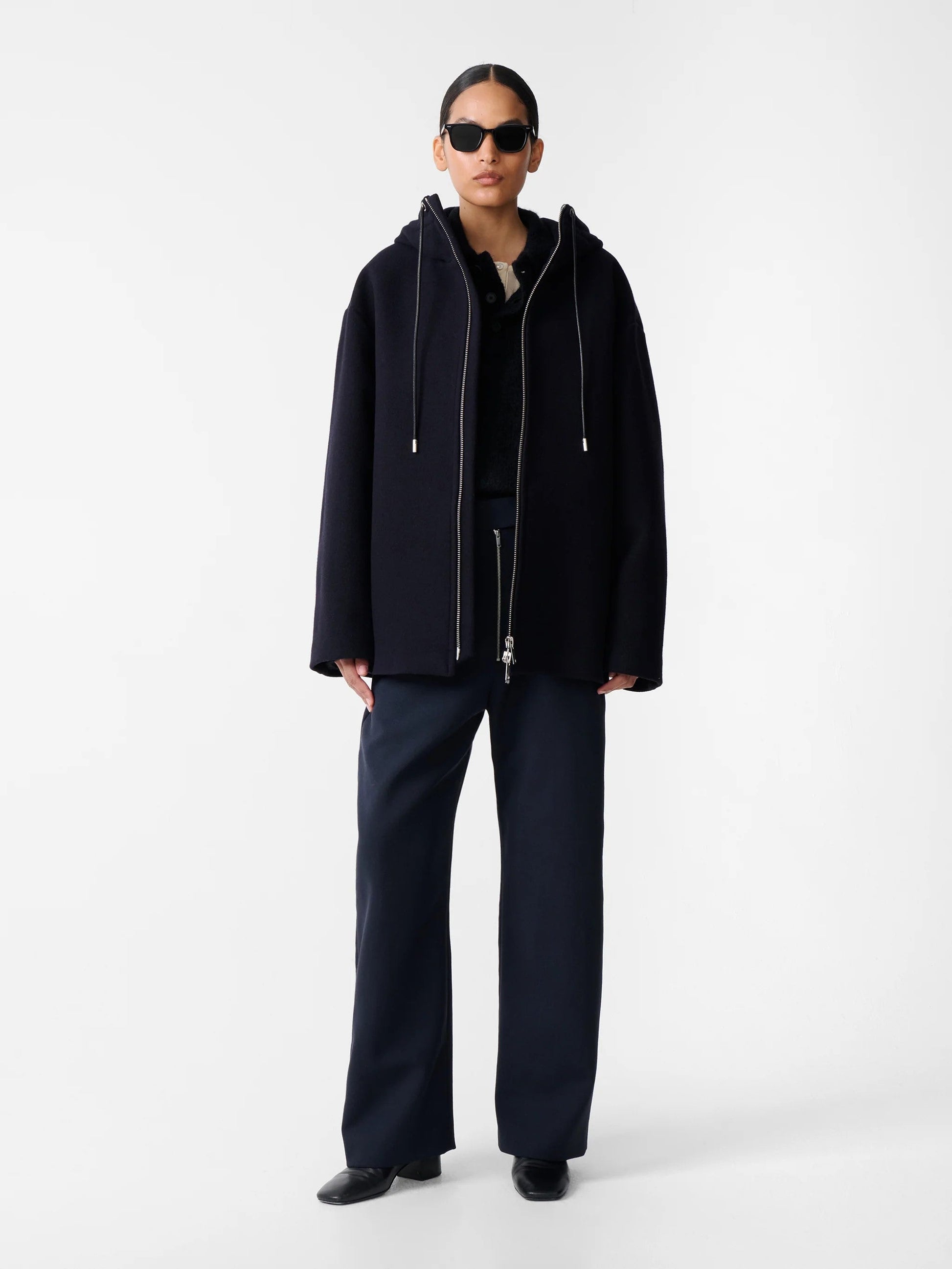STUDIO NICHOLSON - Jacket etna dark navy STUDIO NICHOLSON