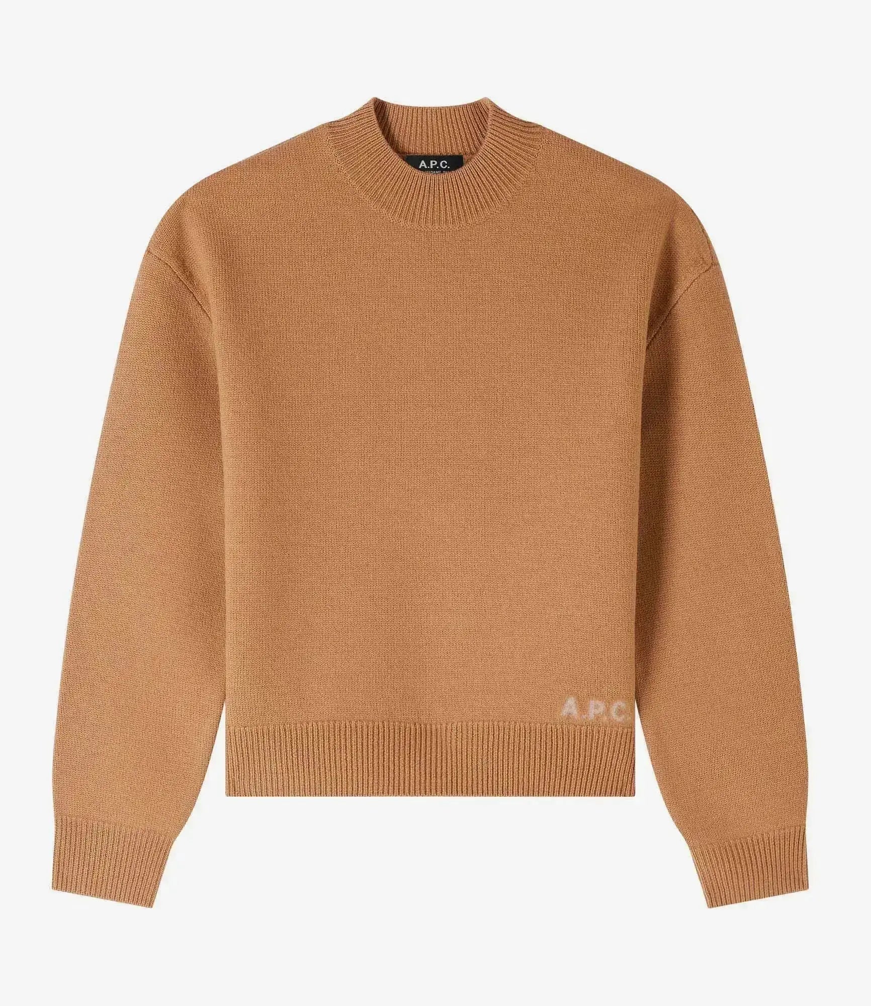 APC - Pull col rond beige APC