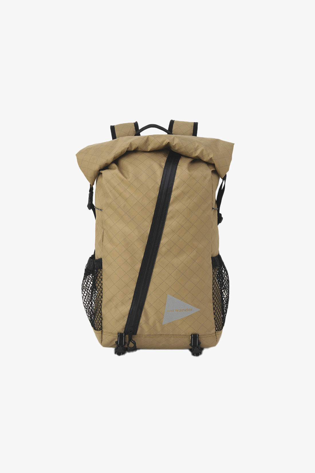 AND WANDER - Bag ecopak 18L beige AND WANDER