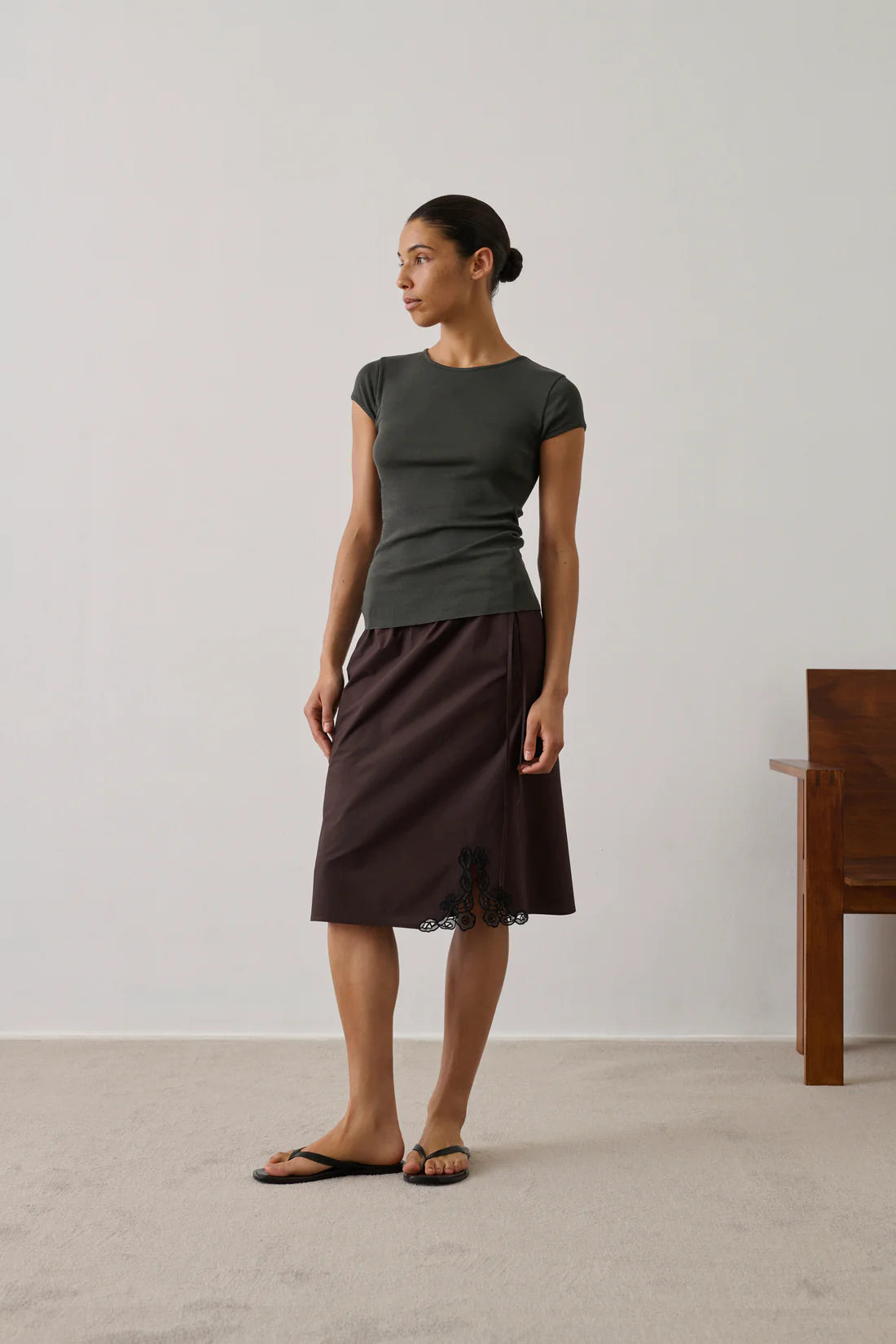 SOEUR - indra ts vert de gris