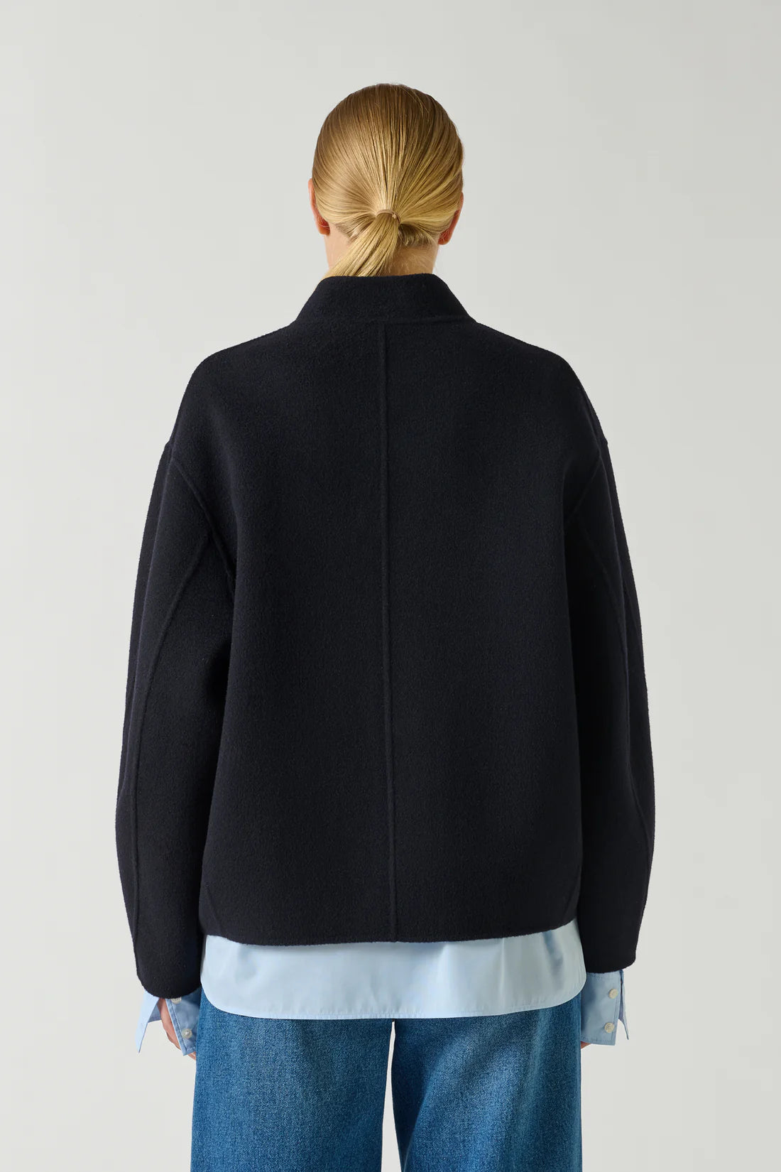SOEUR - Veste windsor navy SOEUR