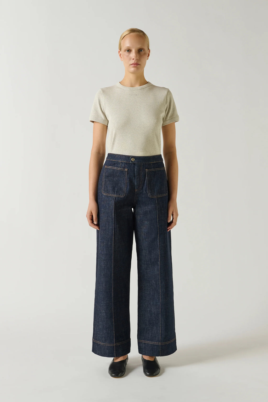SOEUR - Pantalon Harry Jean brut