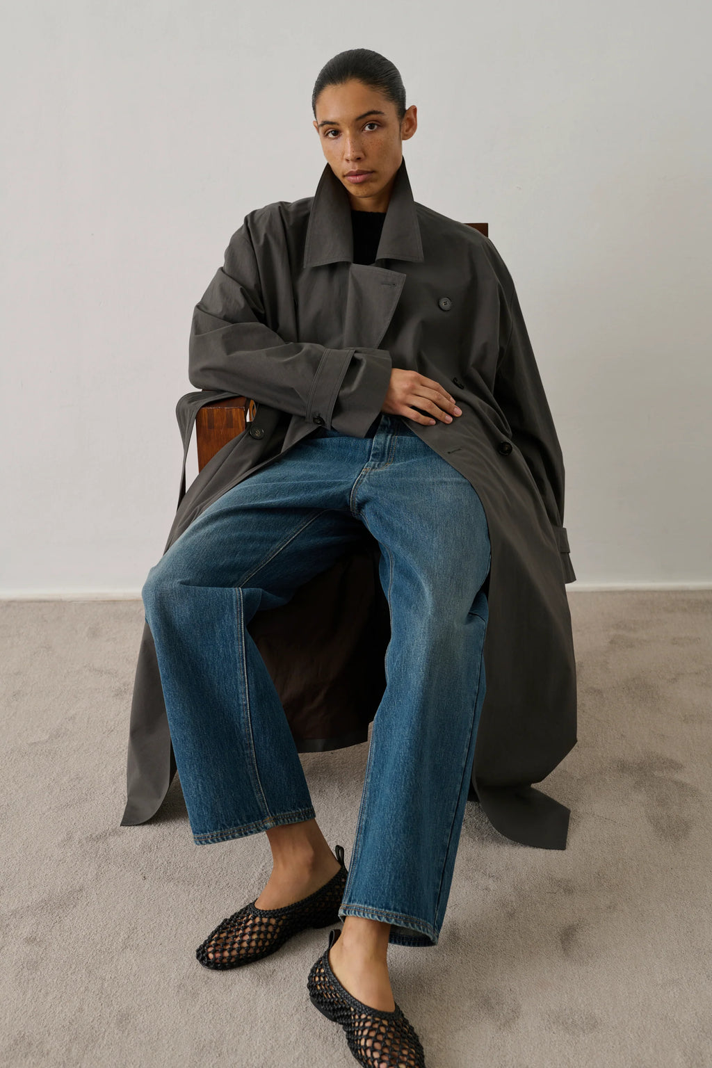 SOEUR - harrison jean droit bleu/vert