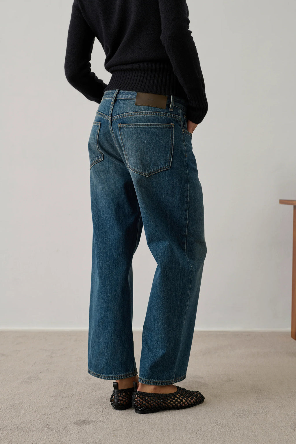 SOEUR - harrison jean droit bleu/vert