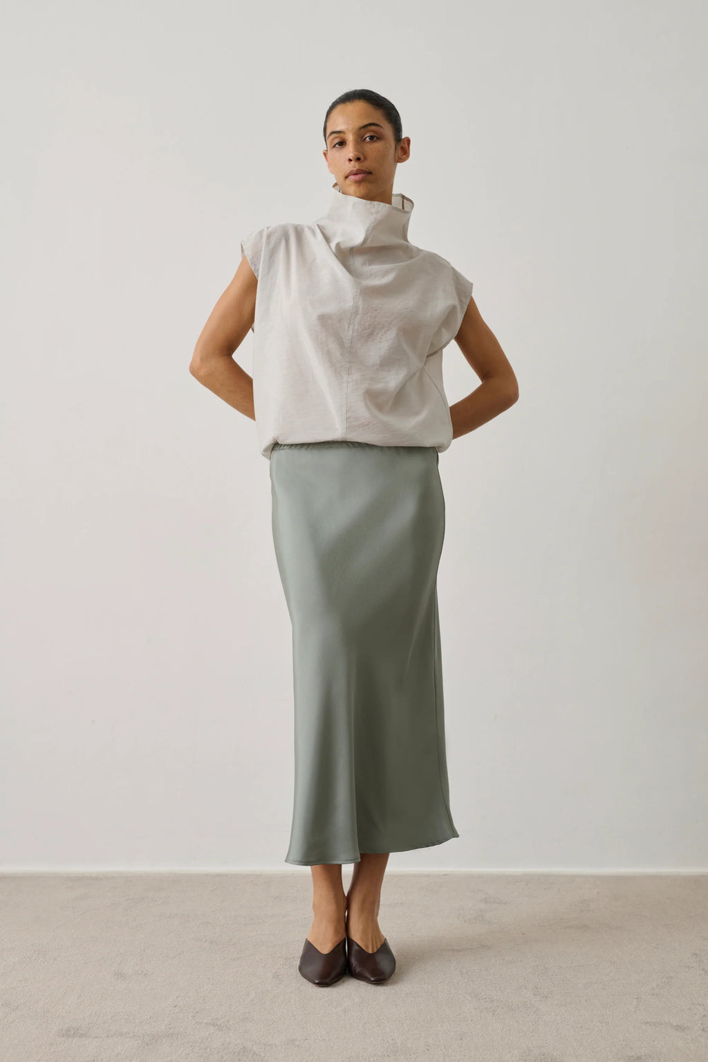 SOEUR - jupe fever vert d'eau