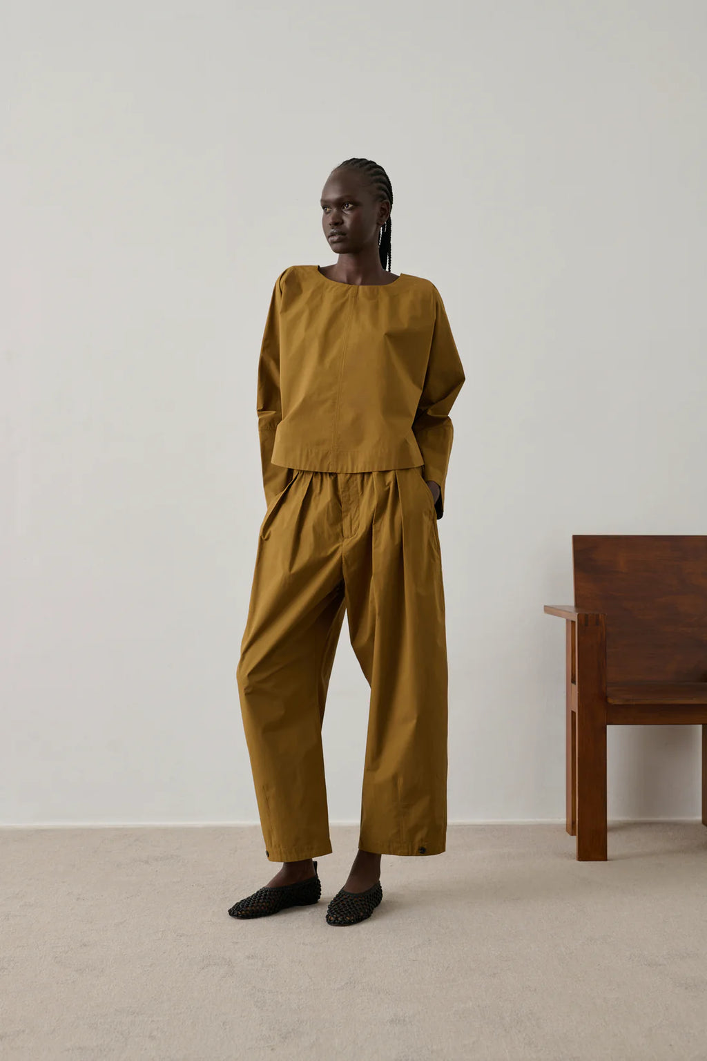 SOEUR - armand blouse caramel