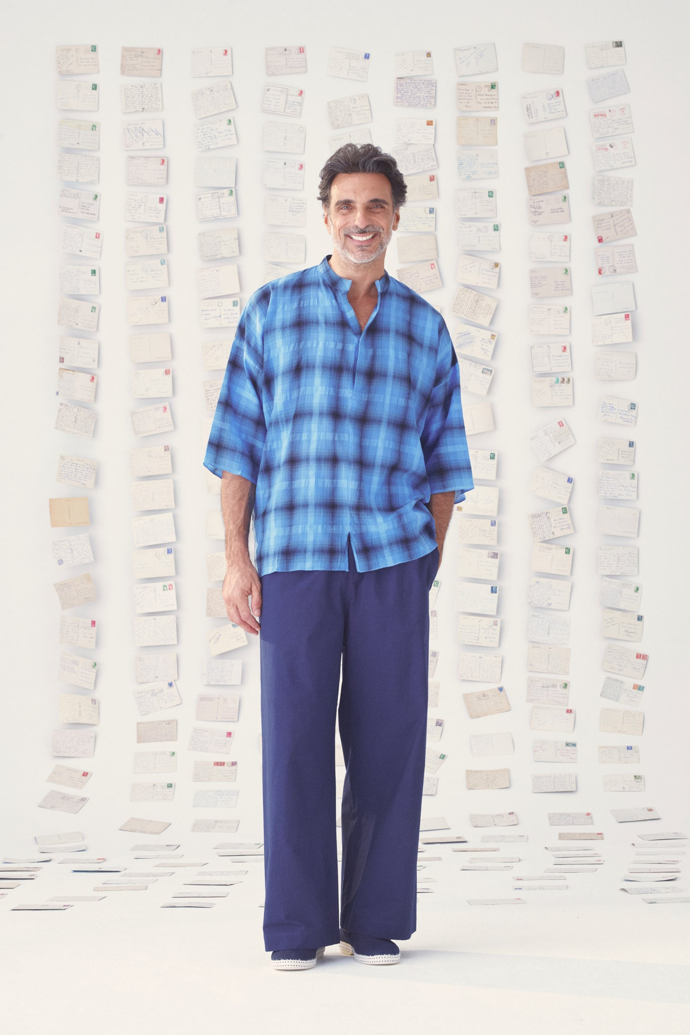 Mii - pant louis solid navy