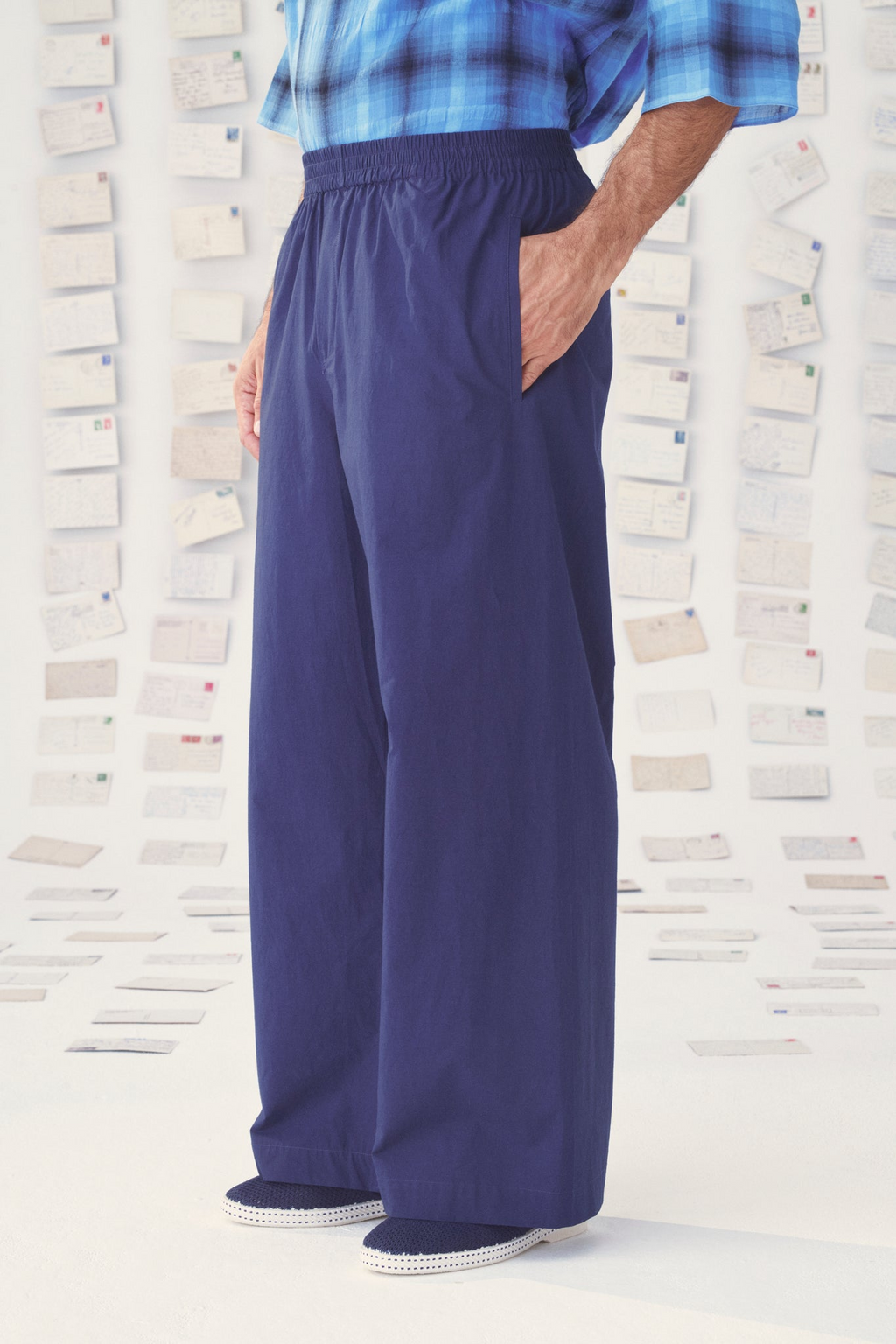 Mii - pant louis solid navy