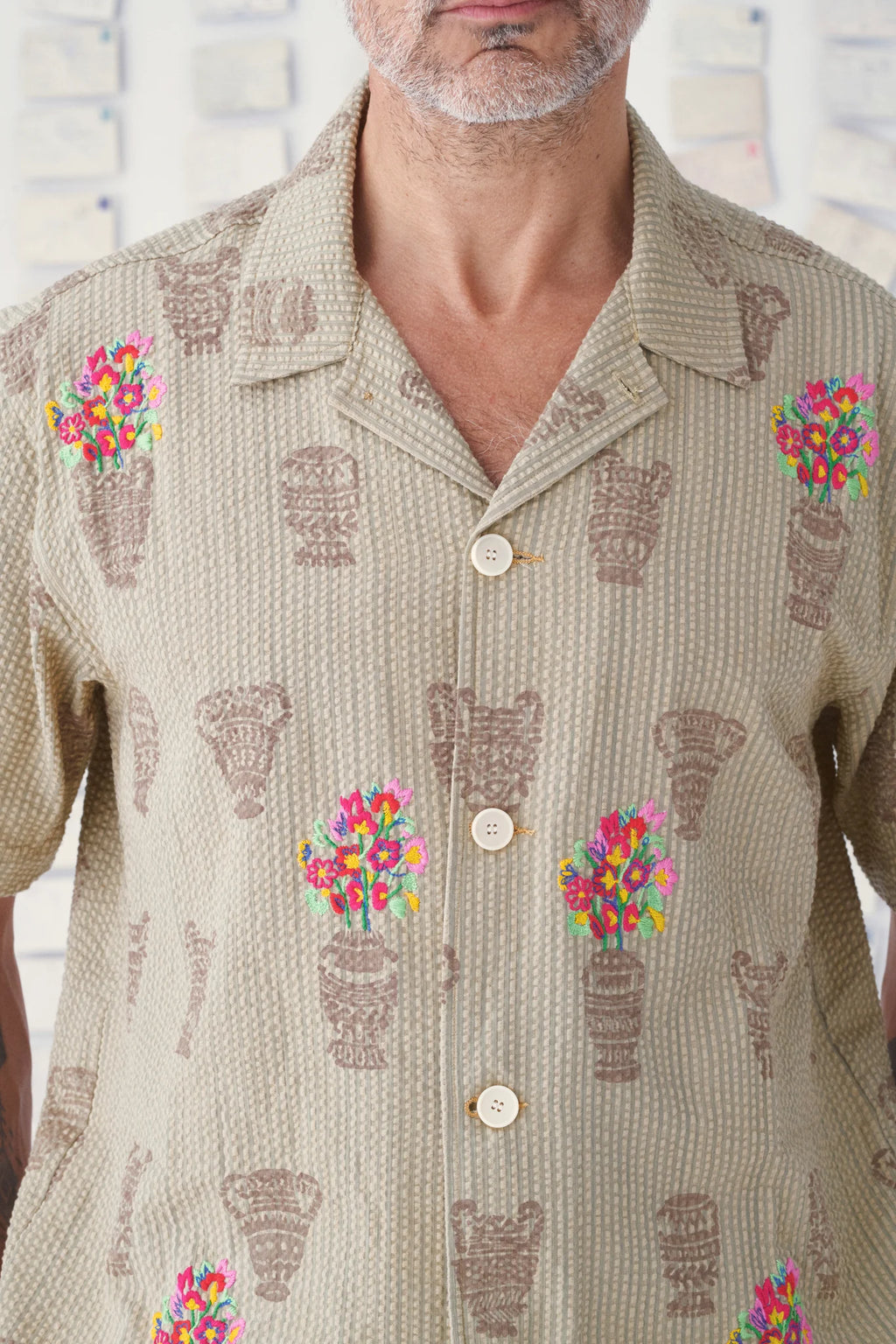 Mii - shirt subha les cyclades beige