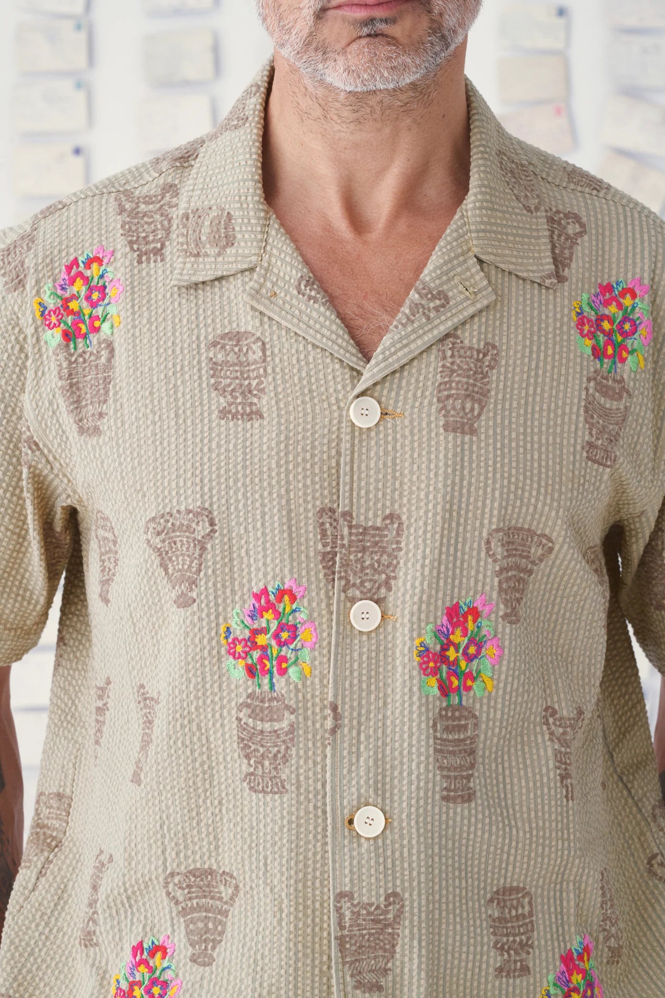 Mii - shirt subha les cyclades beige