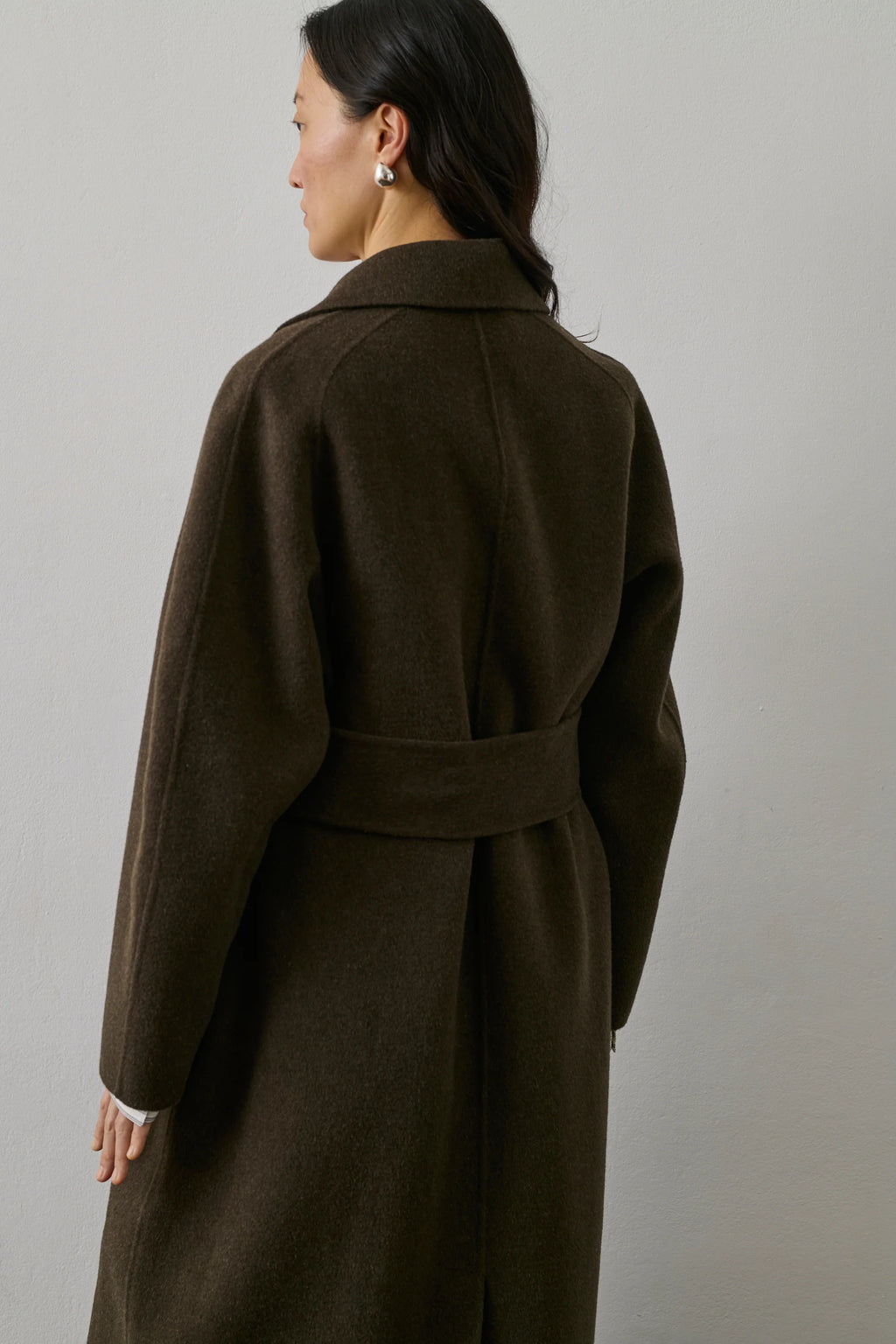 SOEUR - Manteau Harvard kaki/brun