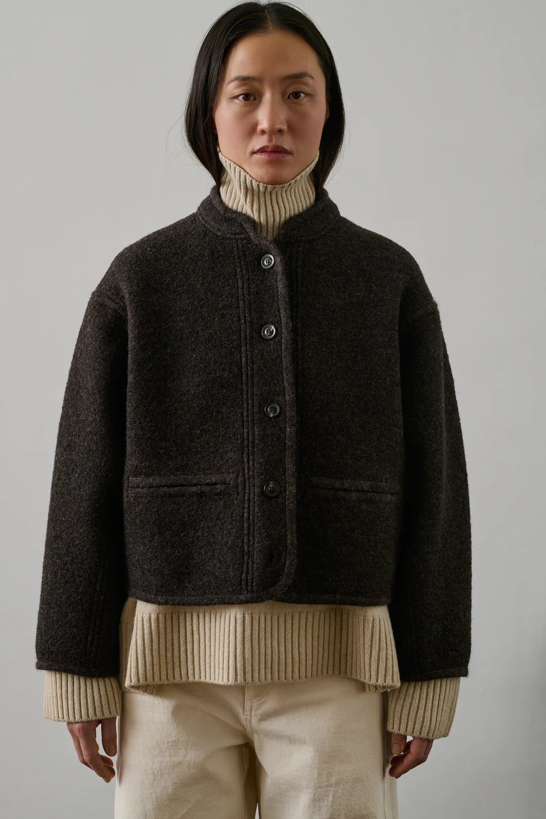 SOEUR - Veste olympe brown SOEUR