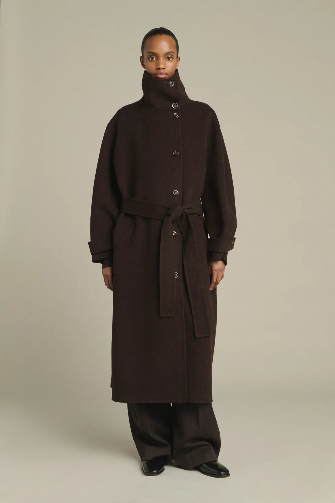 SOEUR - Manteau James Marron