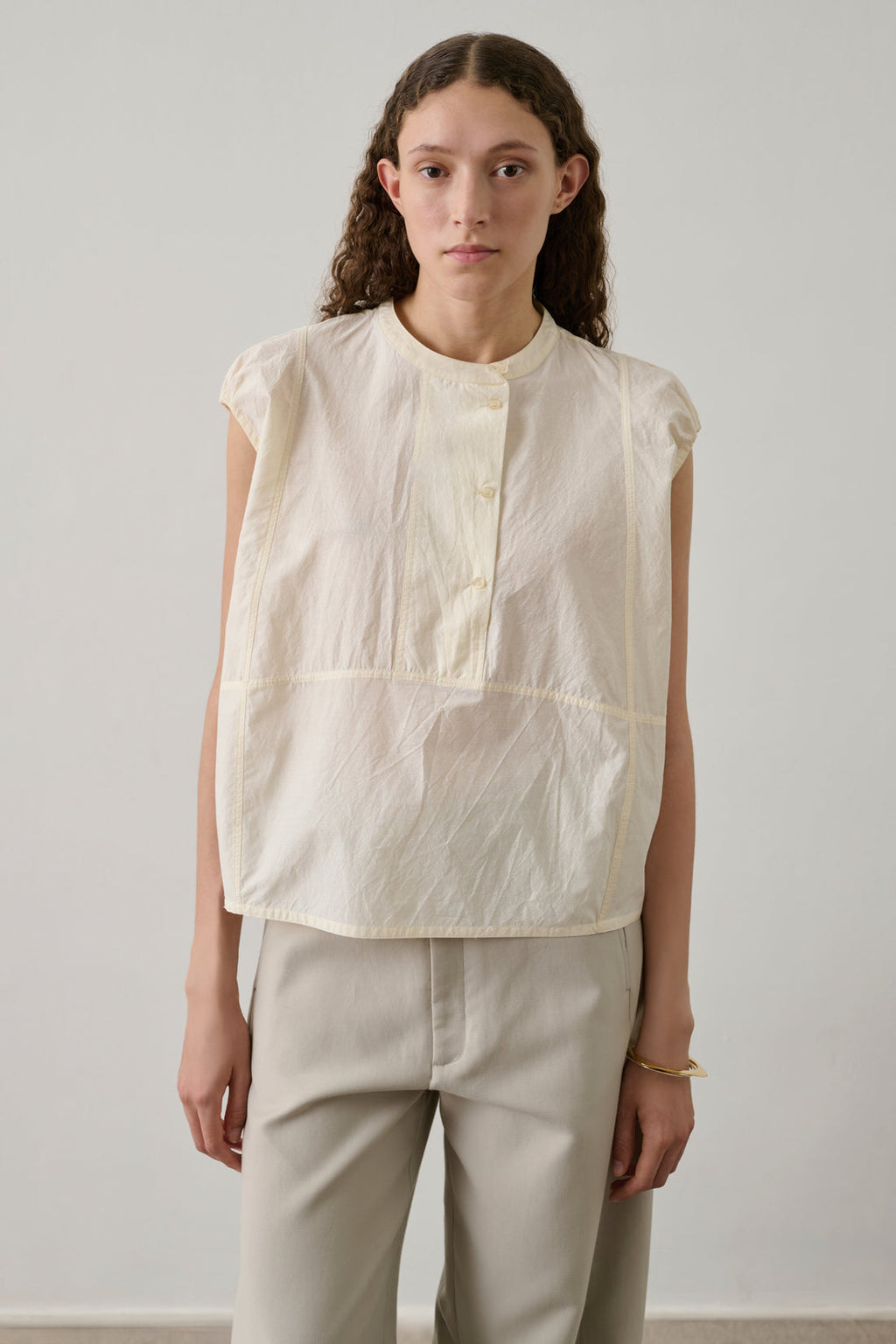 SOEUR - danube blouse vanille