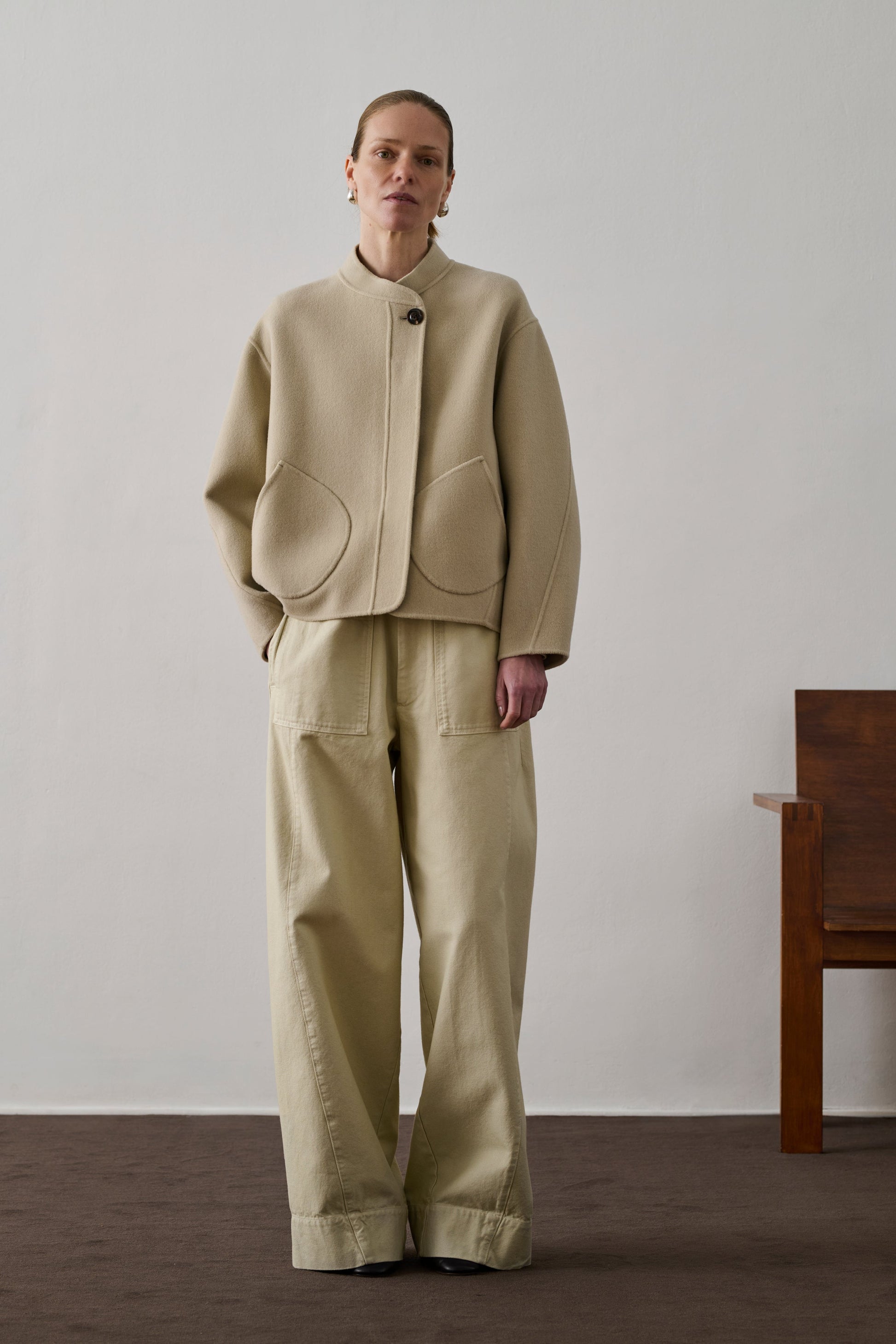 SOEUR - Veste windsor craie SOEUR
