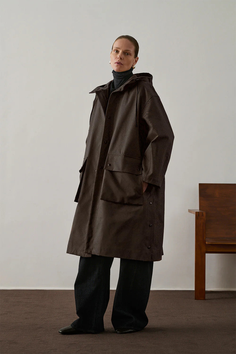 SOEUR - Trench Faith marron