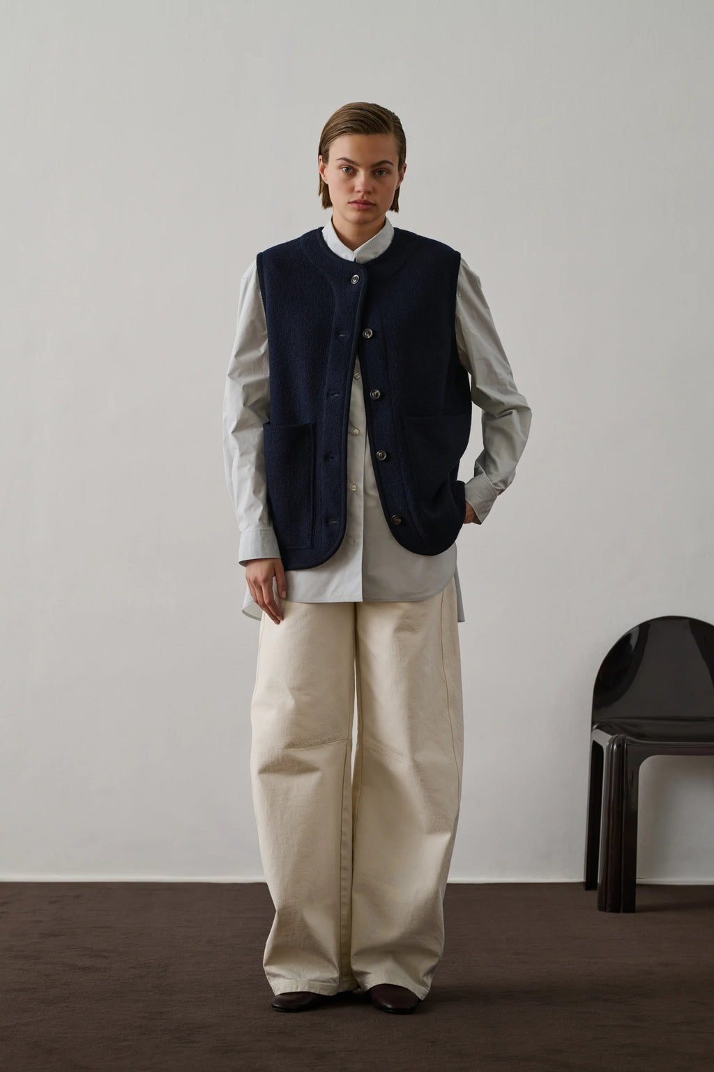 SOEUR - Veste chicago navy