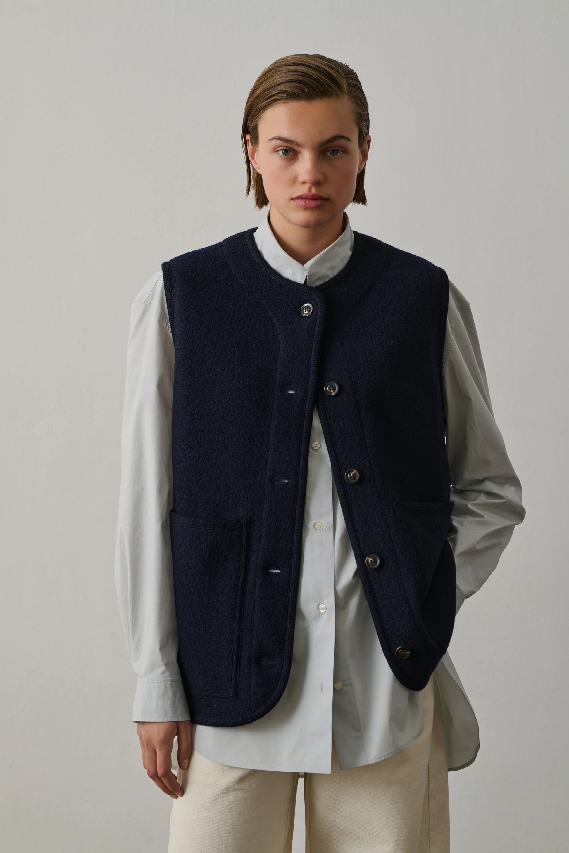 SOEUR - Veste chicago navy