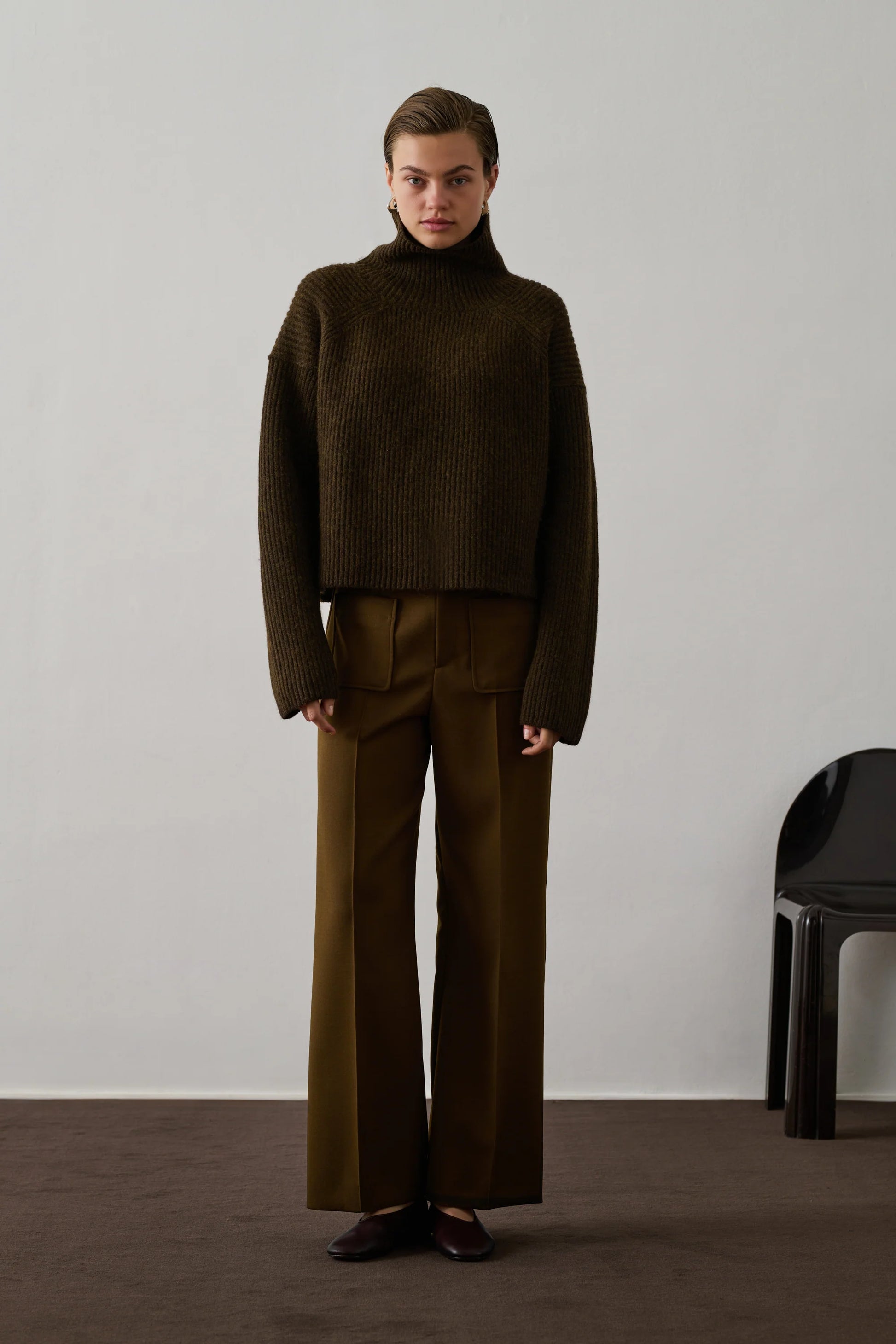 SOEUR - Pantalon Harry caramel