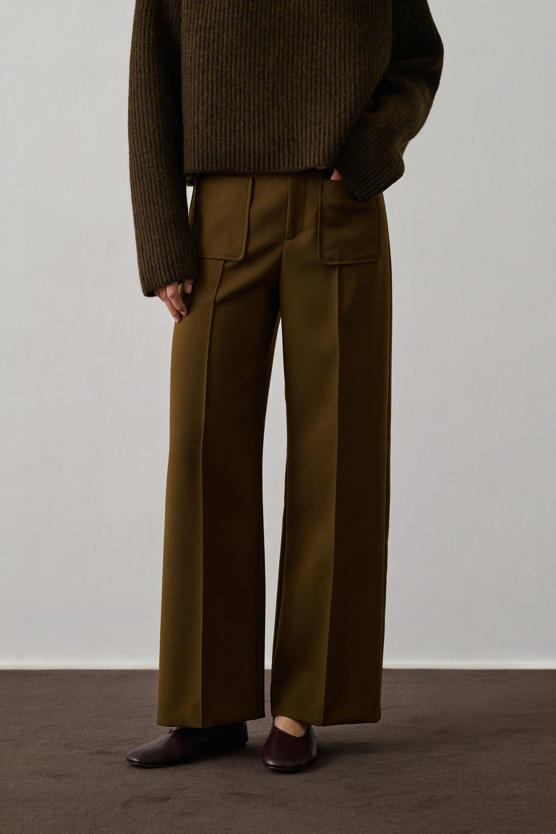SOEUR - Pantalon Harry caramel