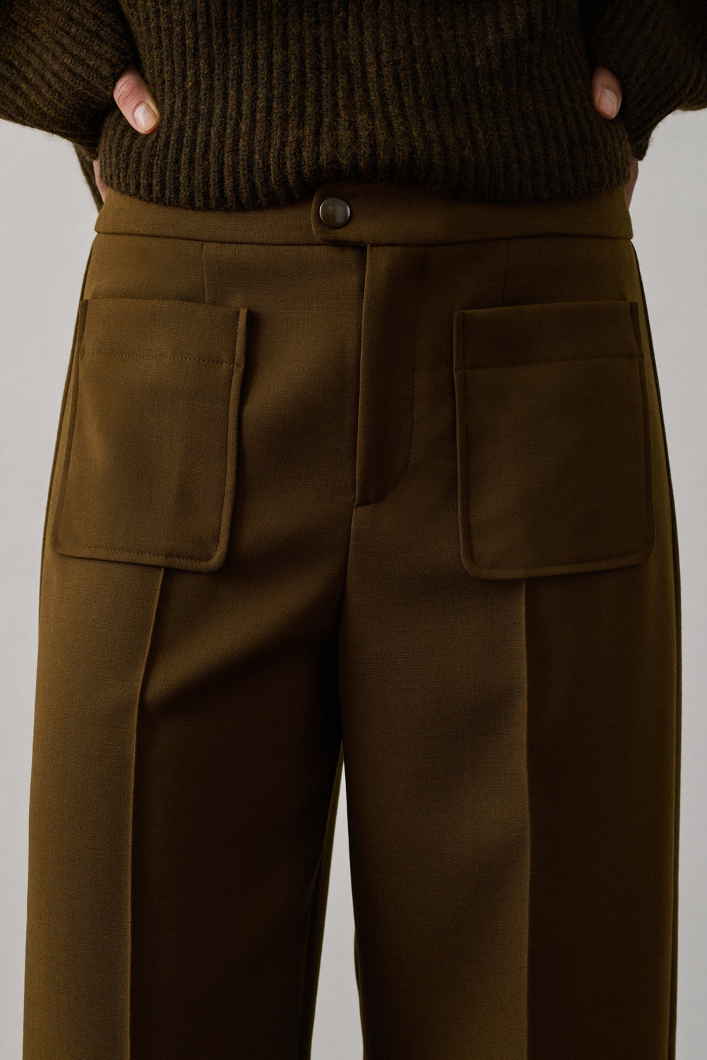 SOEUR - Pantalon Harry caramel