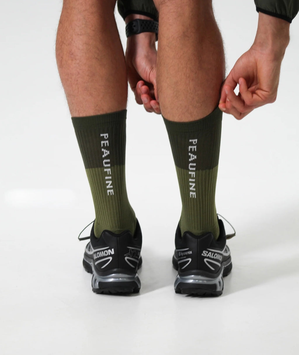 PEAUFINE ATHLETICS -  Vaporfeel Bicolor Kaki Olive