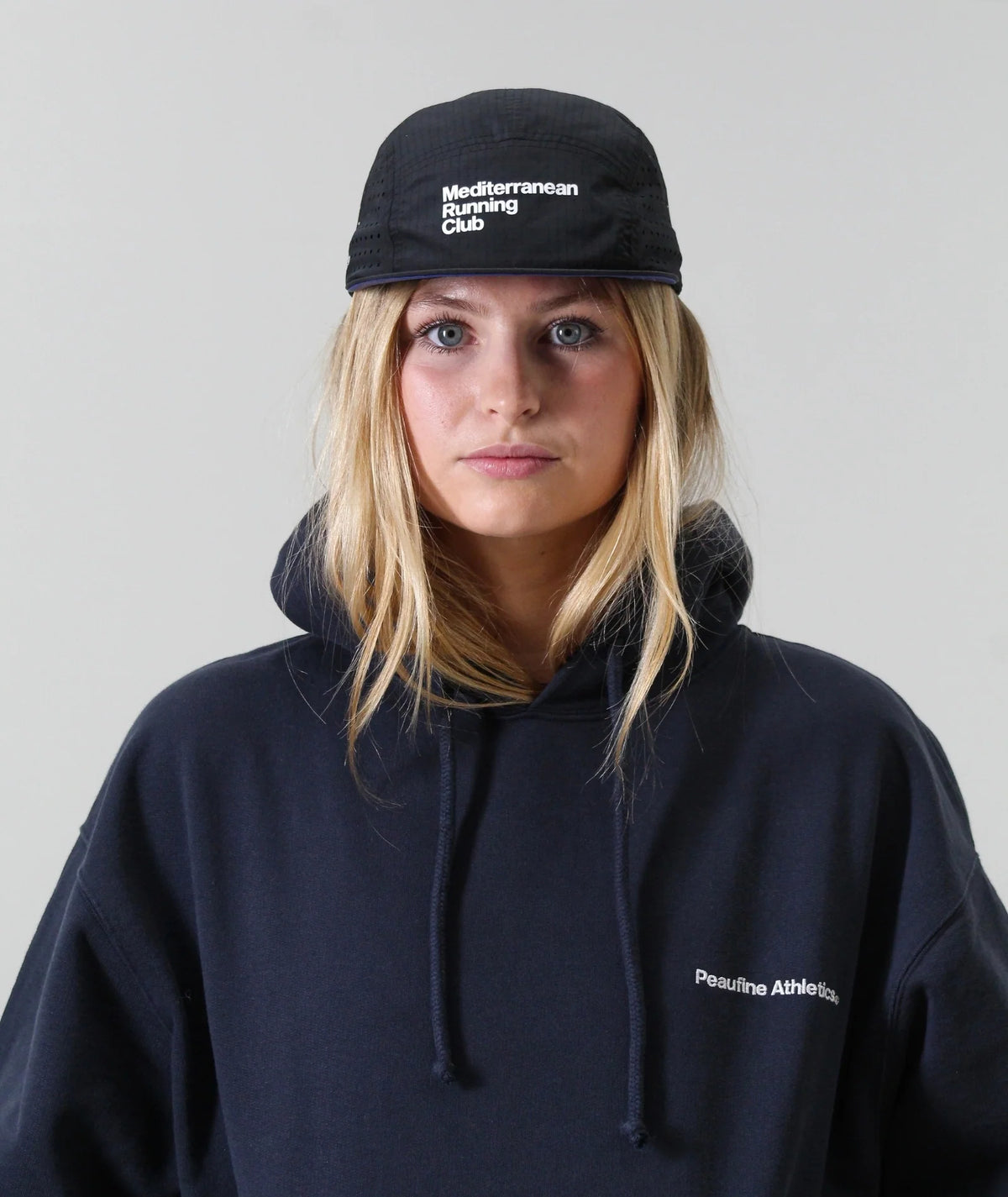 PEAUFINE ATHLETICS - Recycled ripstop cap Mediterranean dark navy