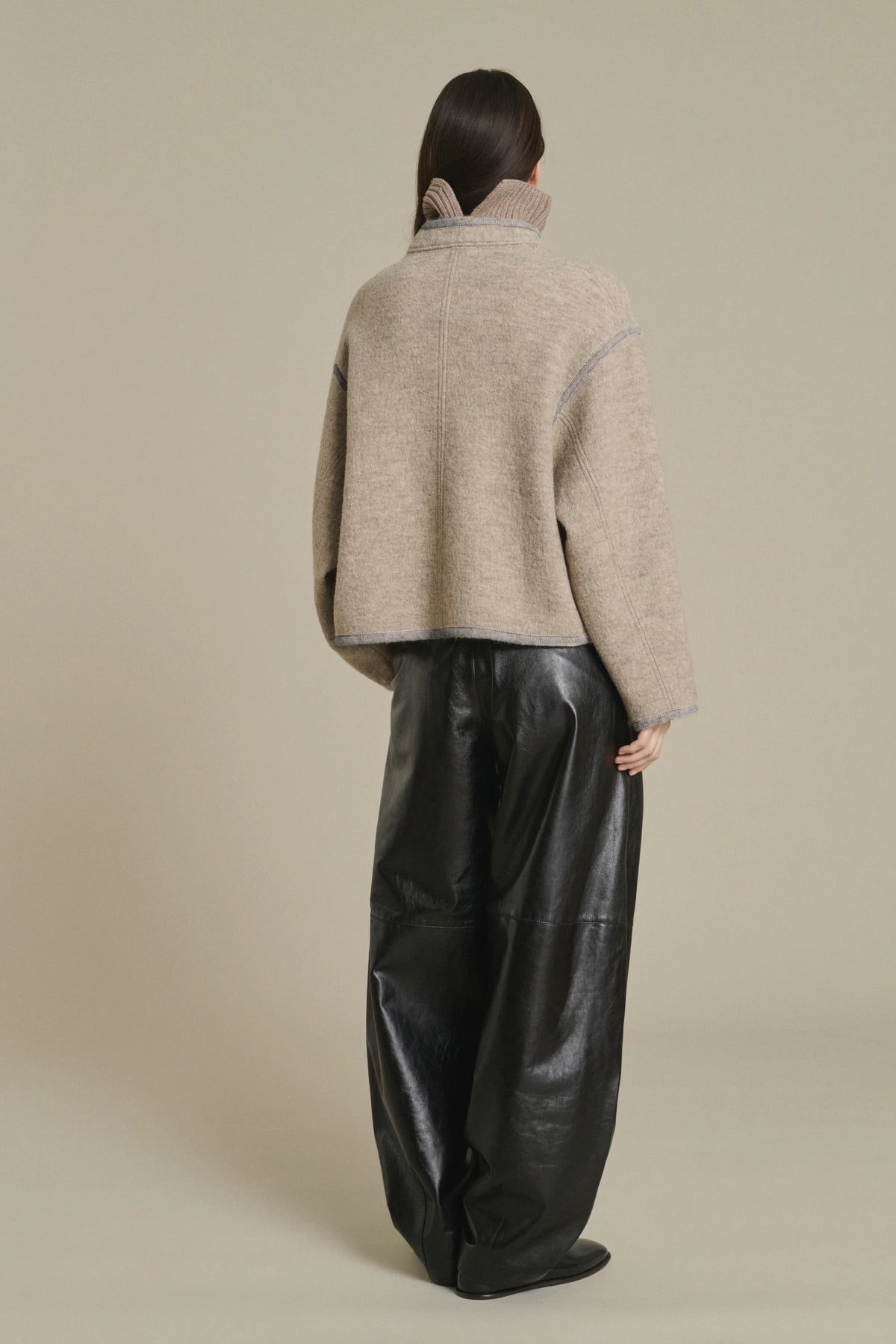 SOEUR - Olympe veste autrichienne en laine bouillie