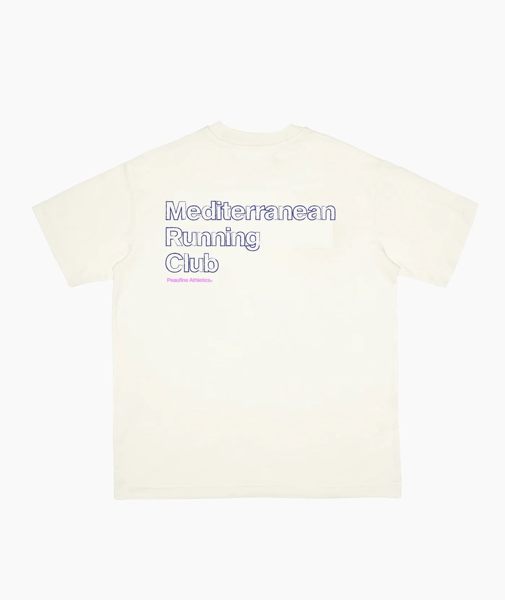 PEAUFINE ATHLETICS ACHATS - mediterranean oversize t off white