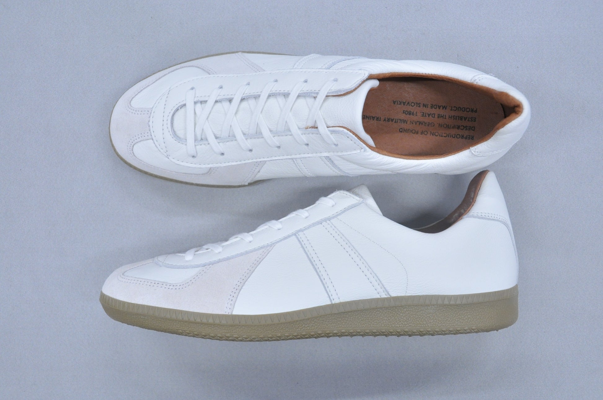 REPRODUCTION OF FOUND - German millitary white