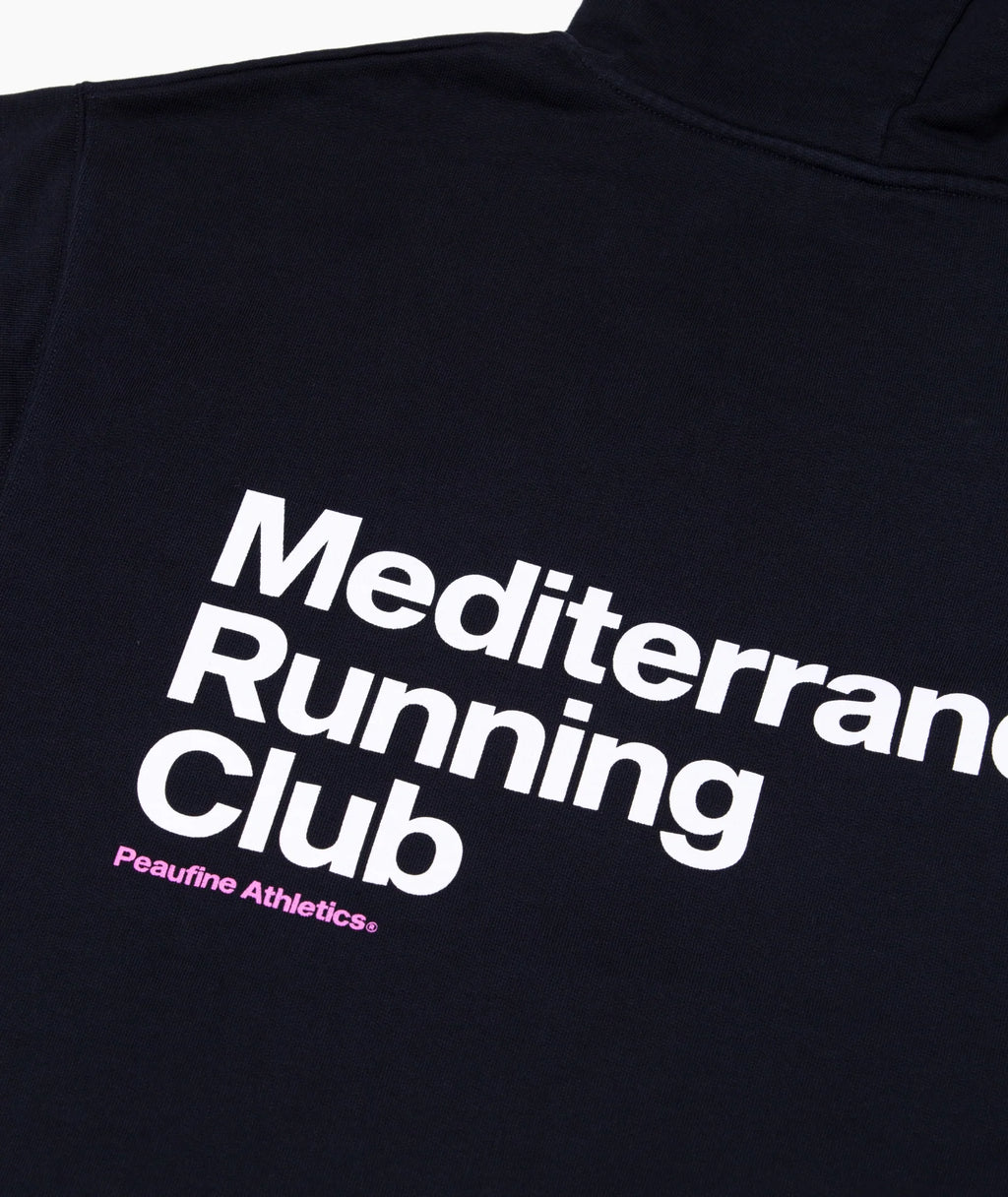 PEAUFINE ATHLETICS ACHATS - heavyweight hoodie navy