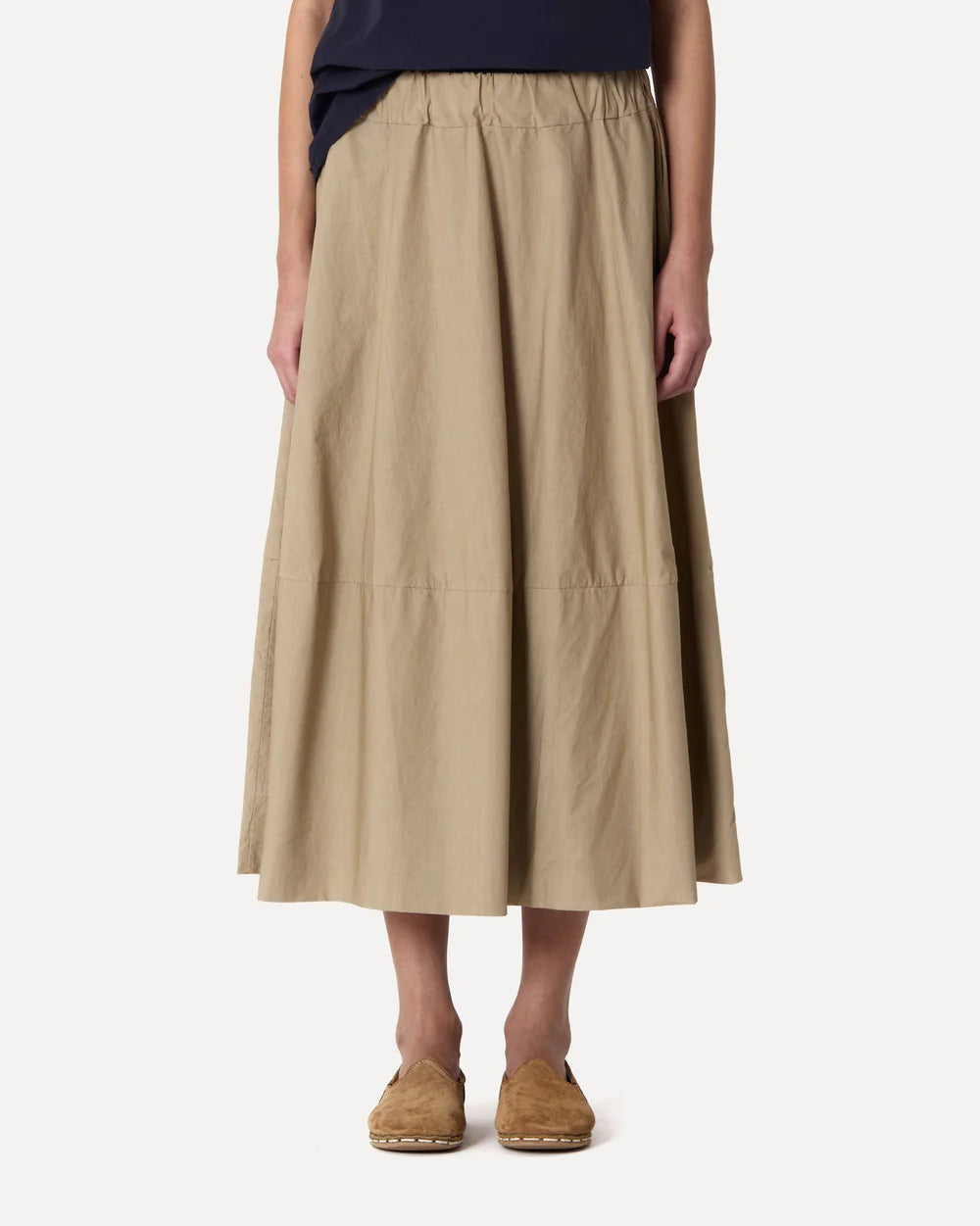 LABOART - Skirt gonna gea clara beige