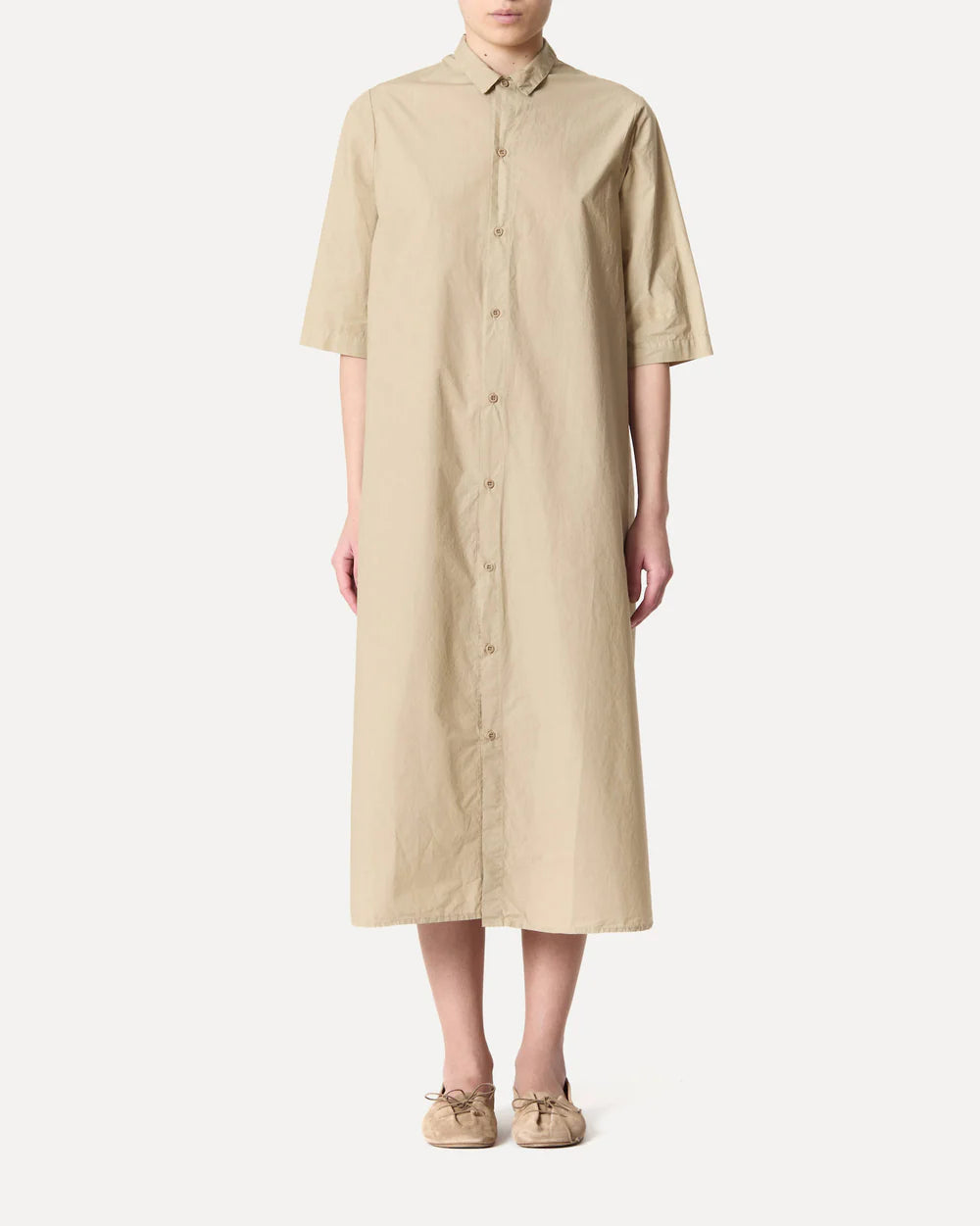 LABOART - Dress acca clara beige