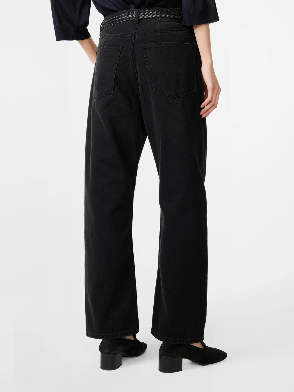 STUDIO NICHOLSON - Denjo denim washed black