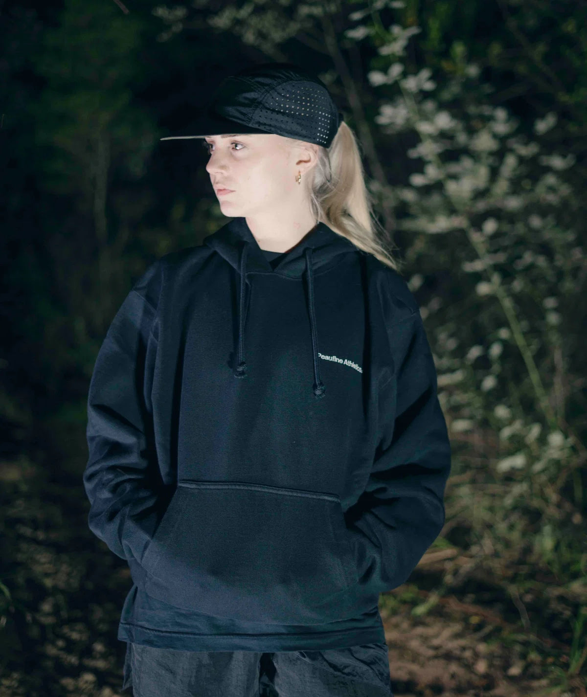 PEAUFINE ATHLETICS ACHATS - heavyweight hoodie black