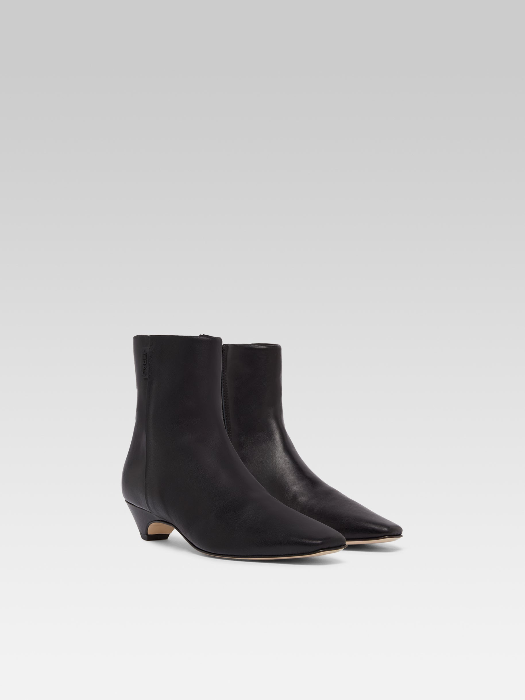 CAREL - Bottines monica cuir noir CAREL