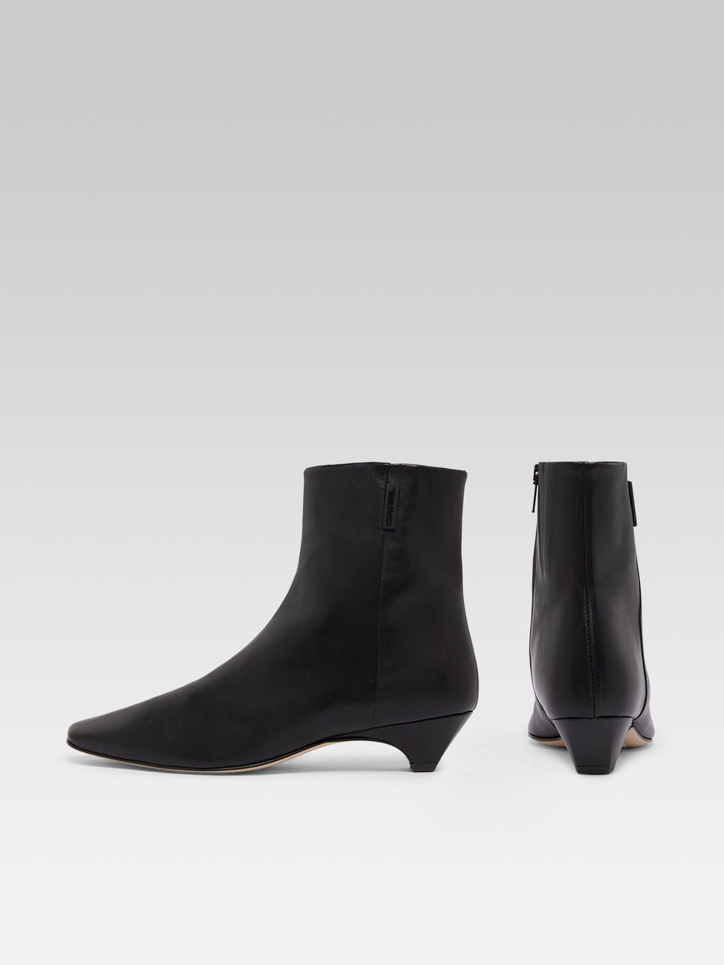 CAREL - Bottines monica cuir noir CAREL