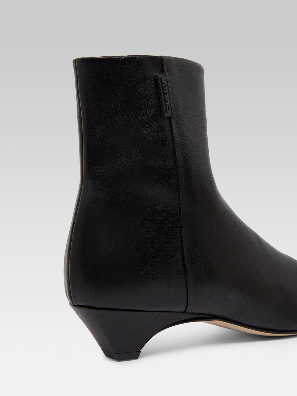 CAREL - Bottines monica cuir noir CAREL
