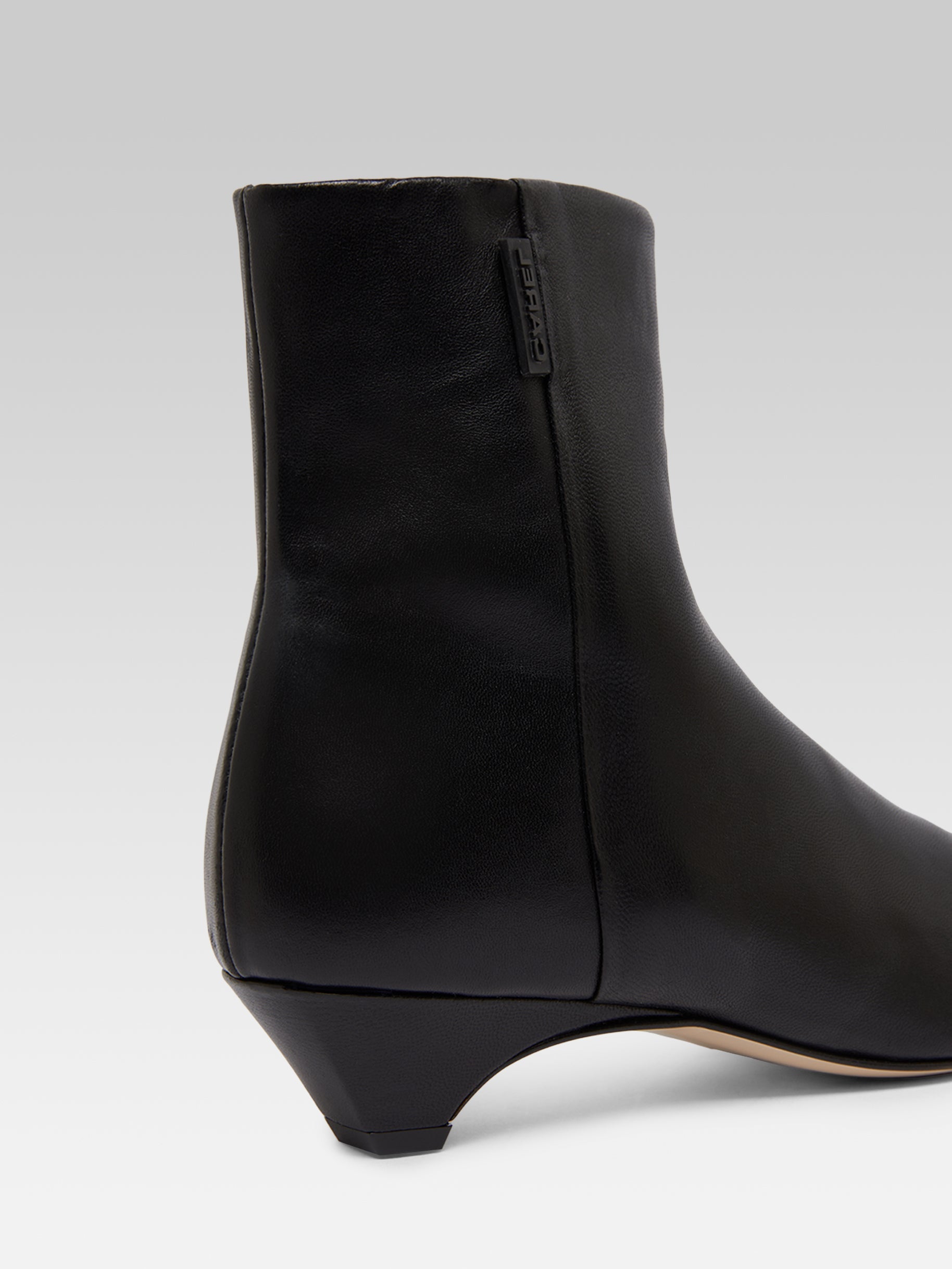 CAREL - Bottines monica cuir noir CAREL