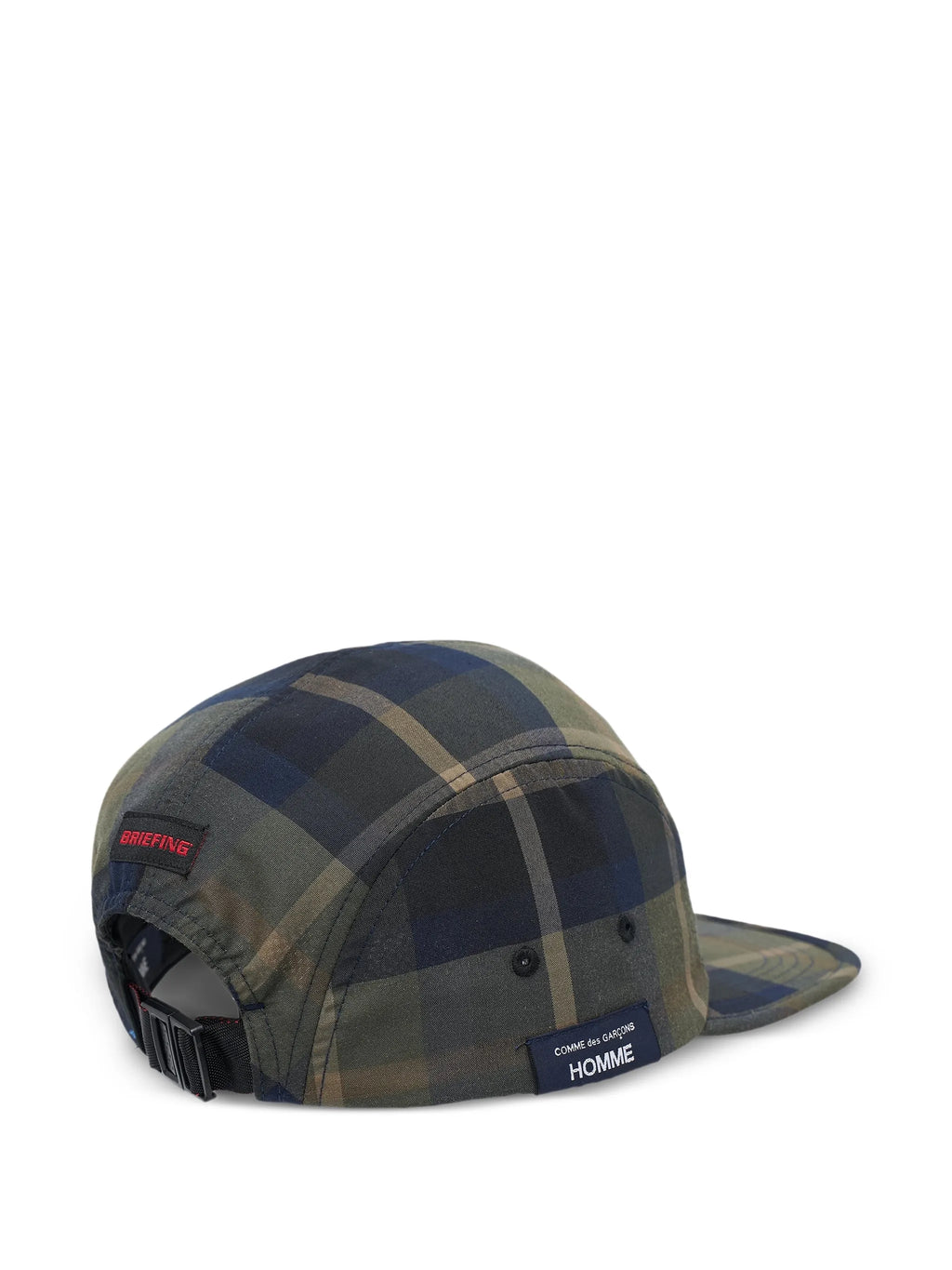 CDG HOMME - Square cap khaki brown