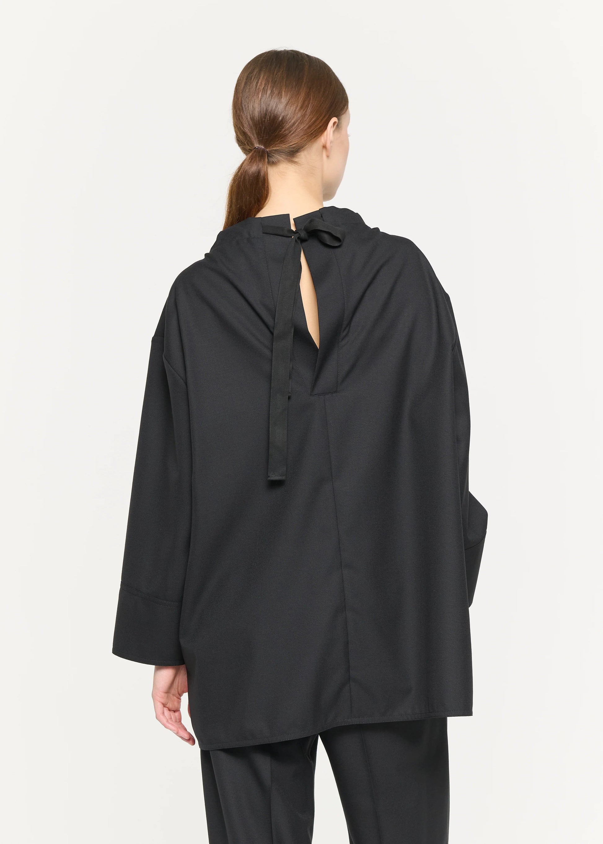 PLAN C - Black wool shirt PLAN C