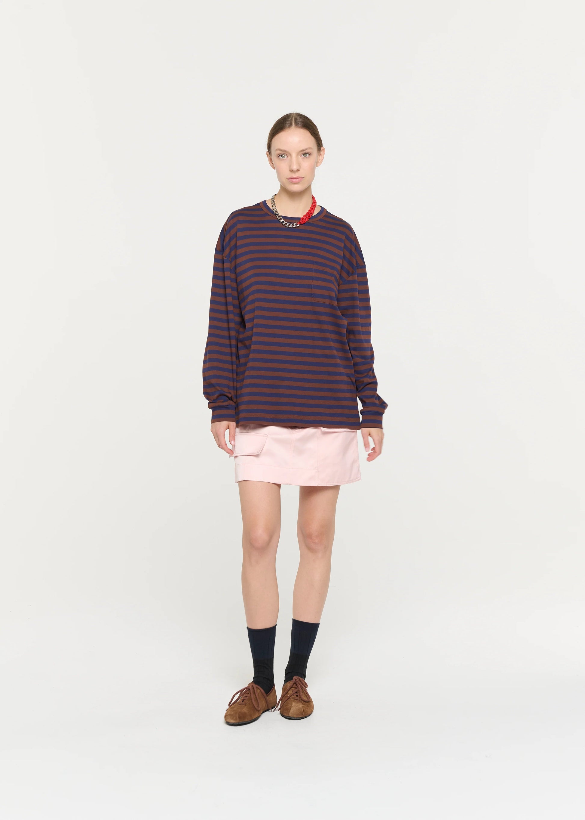 PLAN C - Long sleeve striped t-shirt PLAN C
