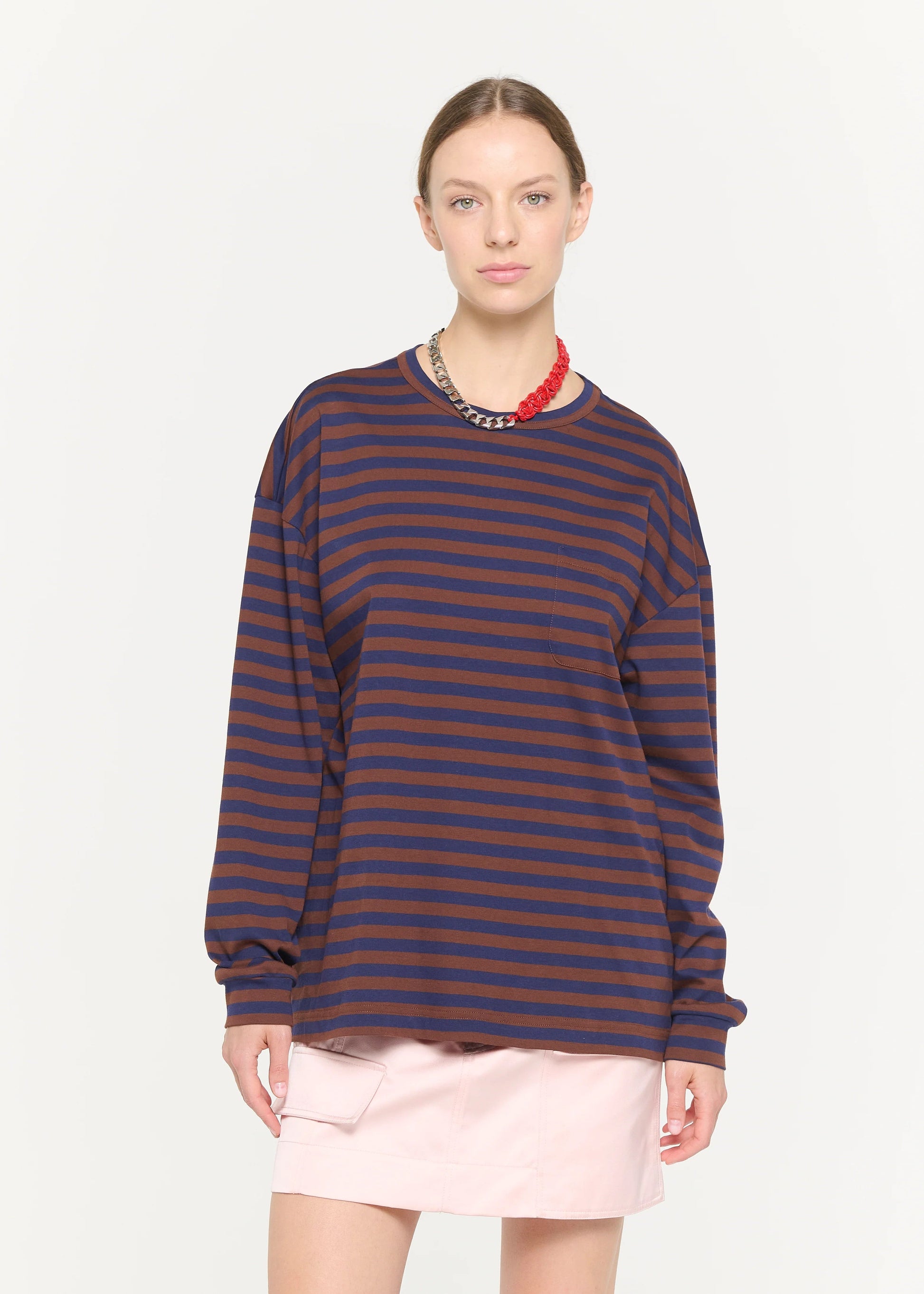 PLAN C - Long sleeve striped t-shirt PLAN C
