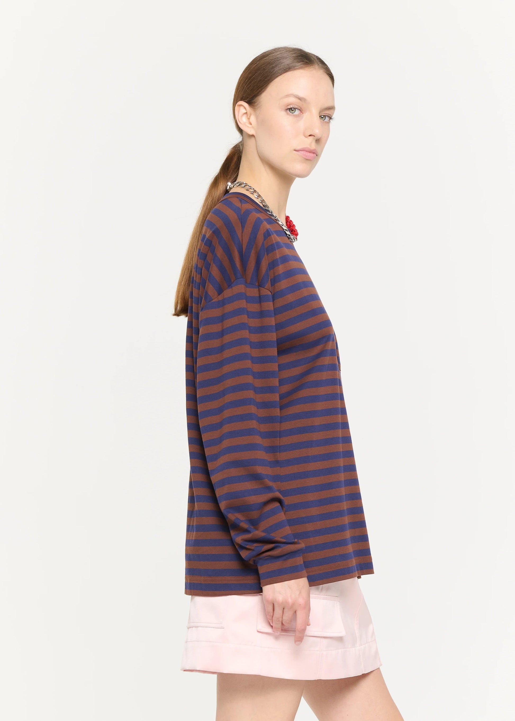 PLAN C - Long sleeve striped t-shirt PLAN C