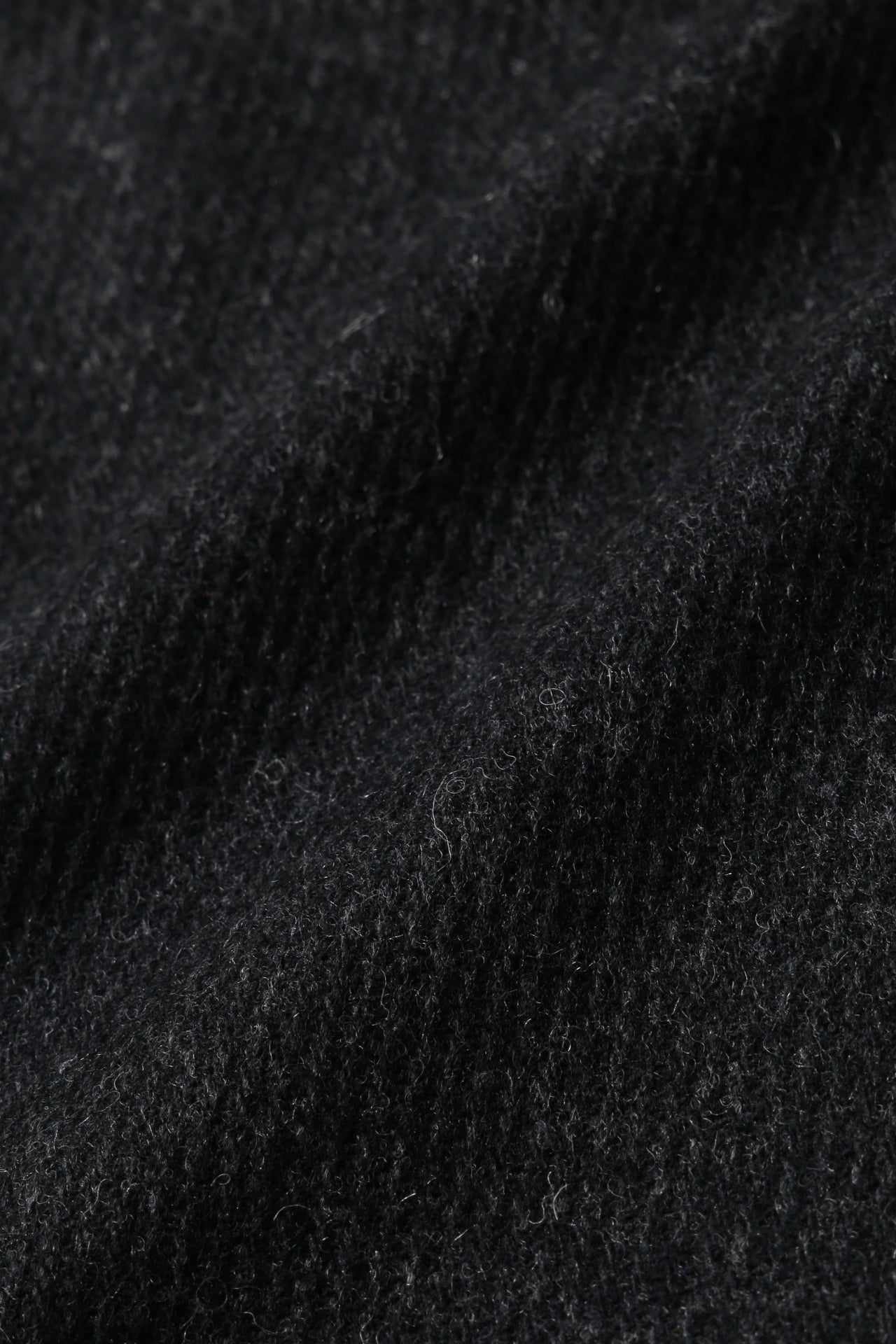 AND WANDER - Pant rewool tweed tapered dark gray AND WANDER