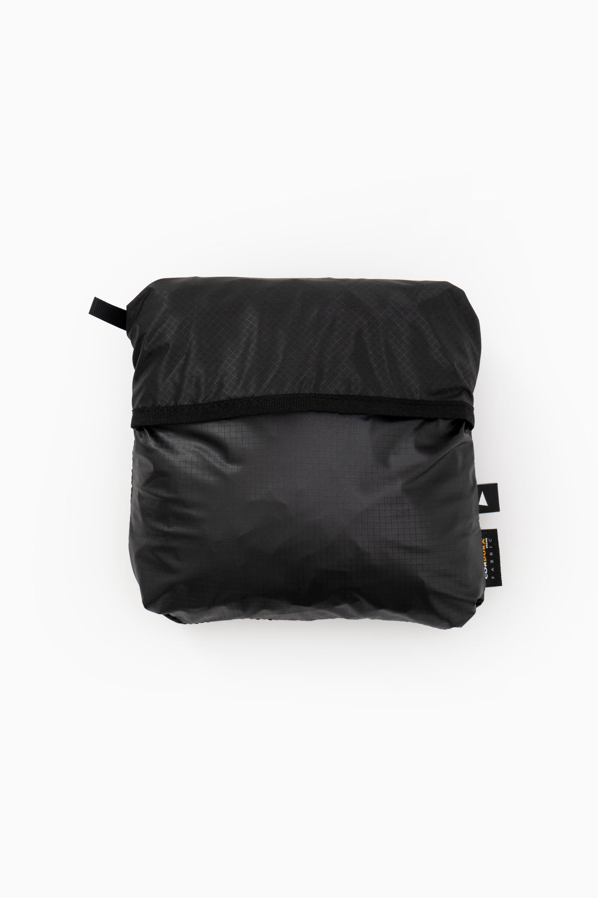 AND WANDER - Poncho sil black AND WANDER